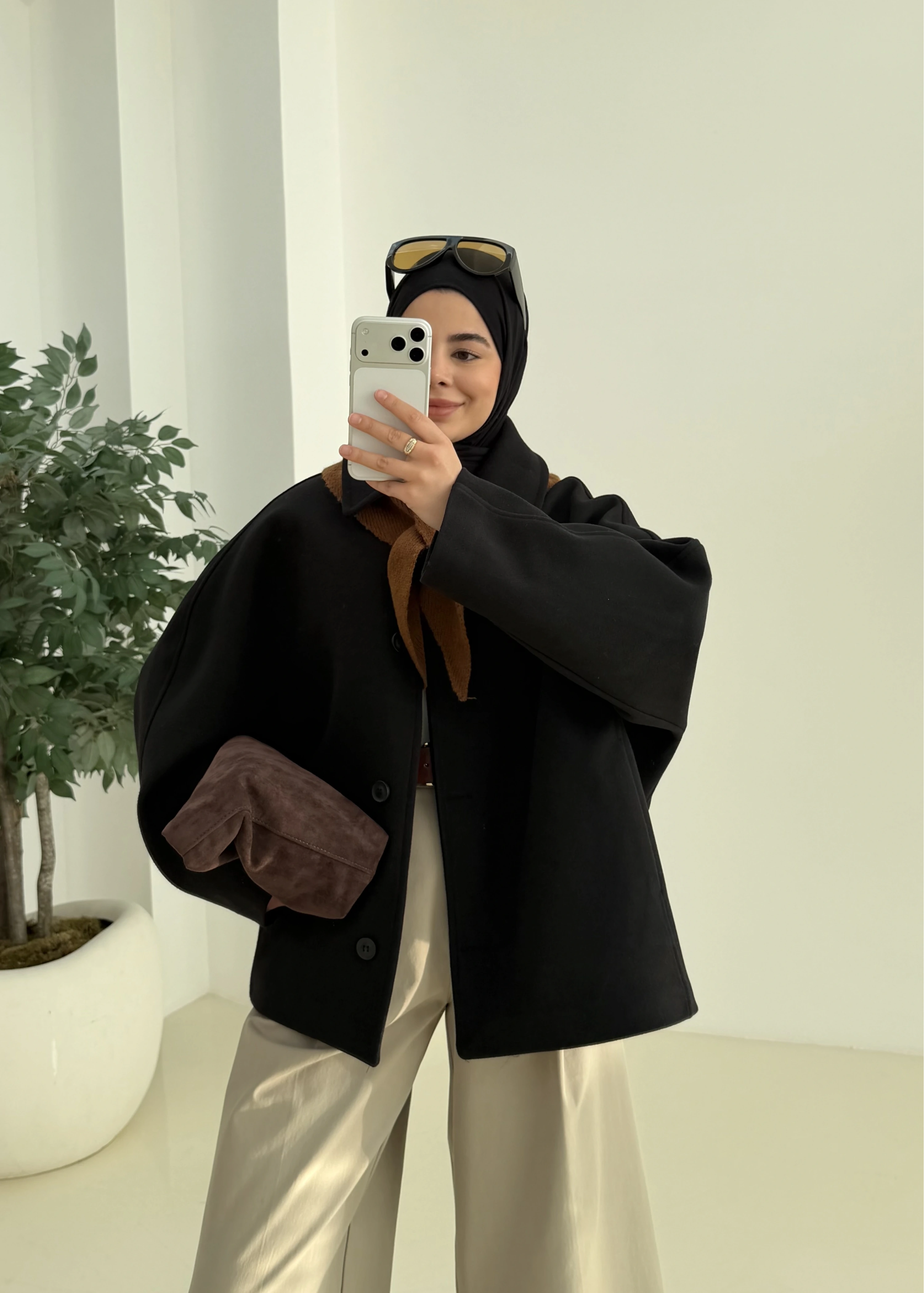 KRT DÜĞMELİ ZR KABAN SİYAH