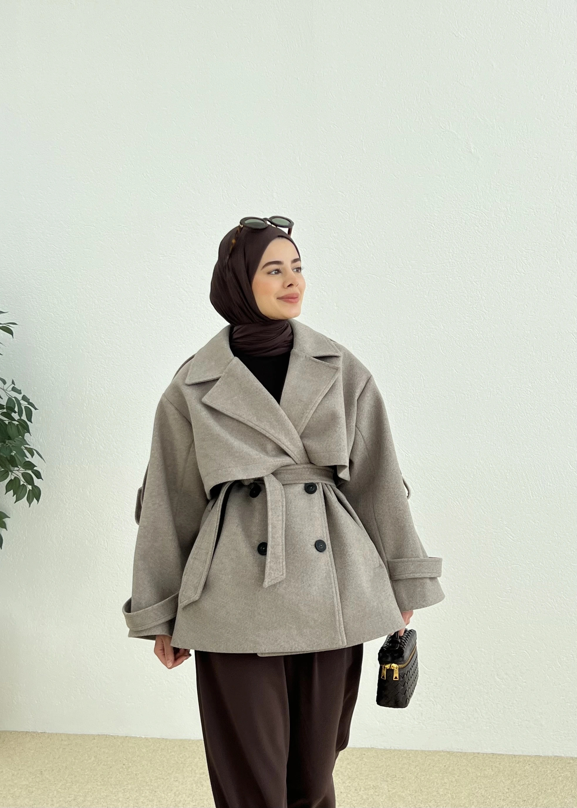 LOFT KAŞE PREMİUM KABAN sütlü bej