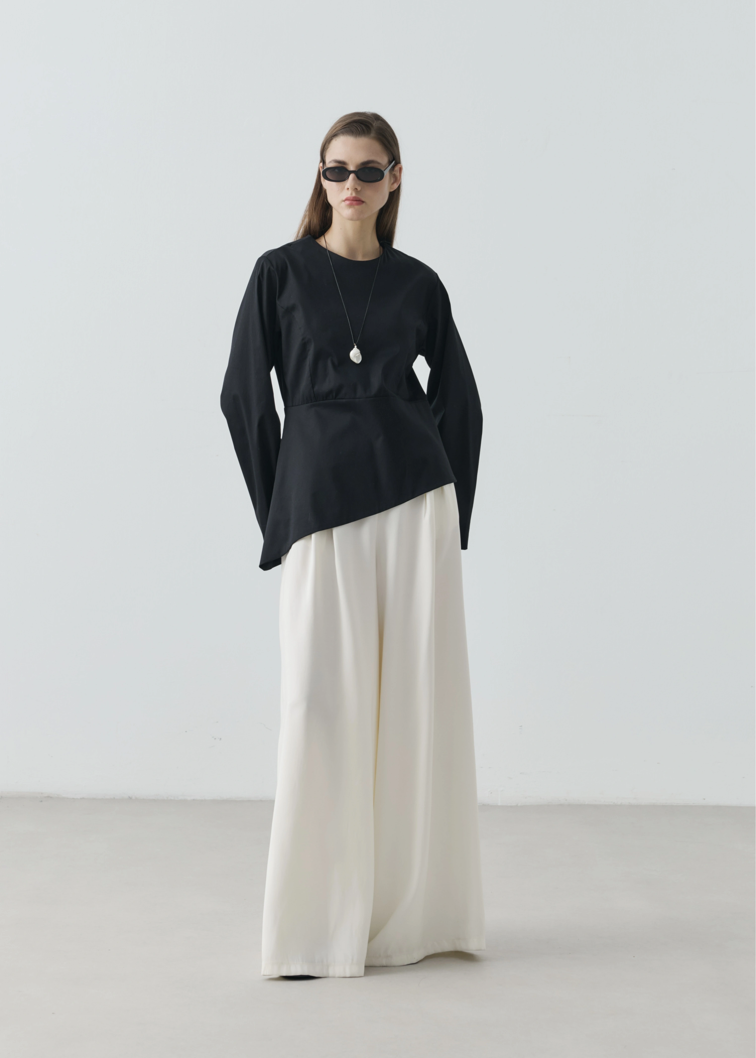 MODERN FORM BLUZ SİYAH