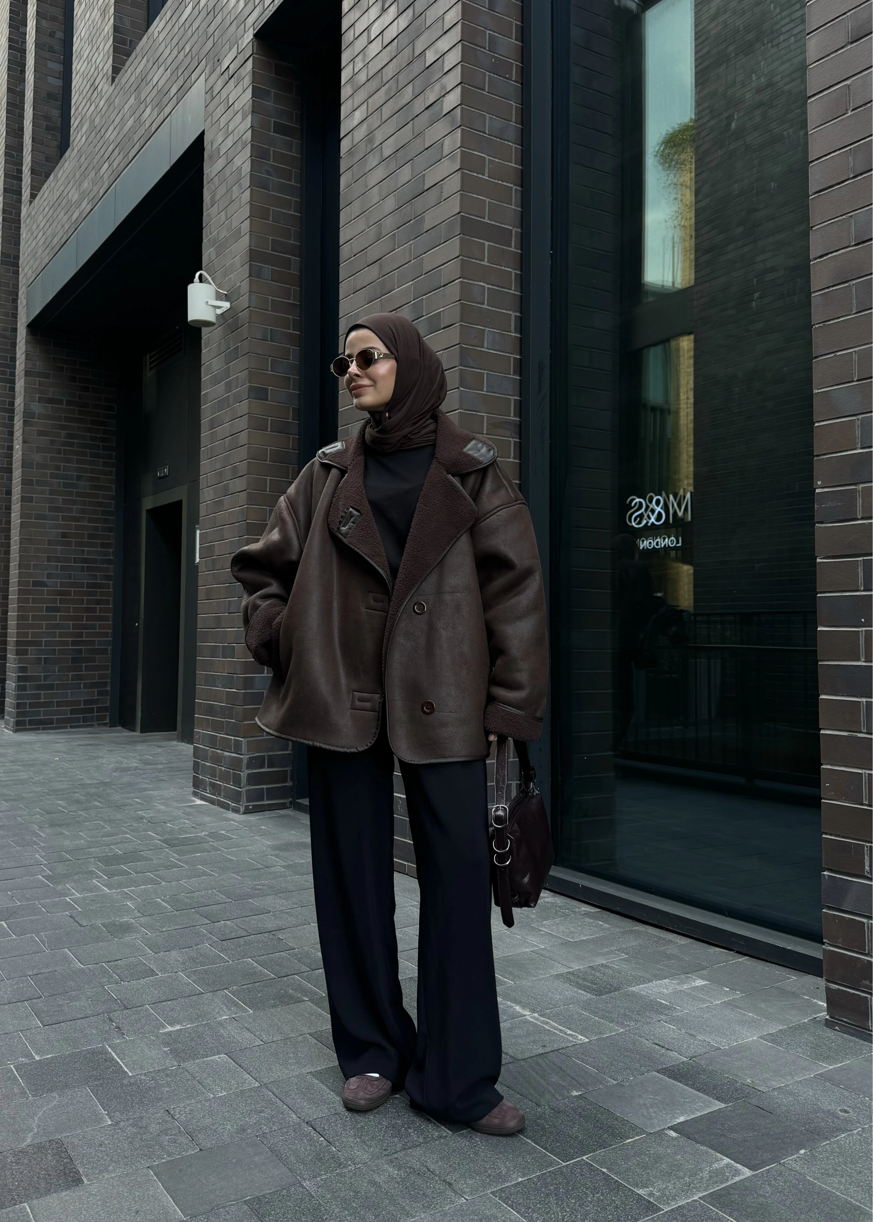 nubuk ZR MODEL BİKER. CEKET KAHVE