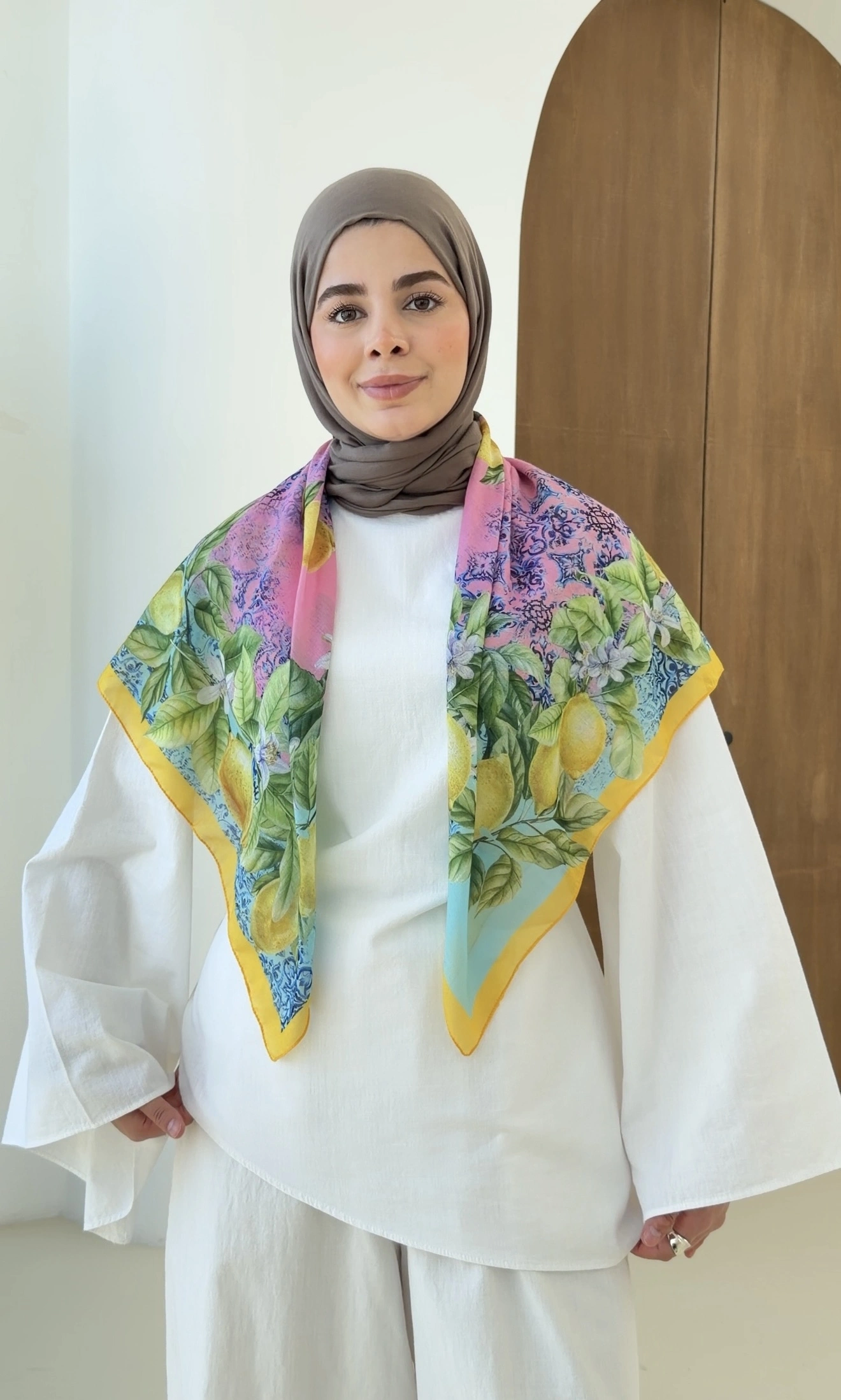 OMUZ ŞALI sarı