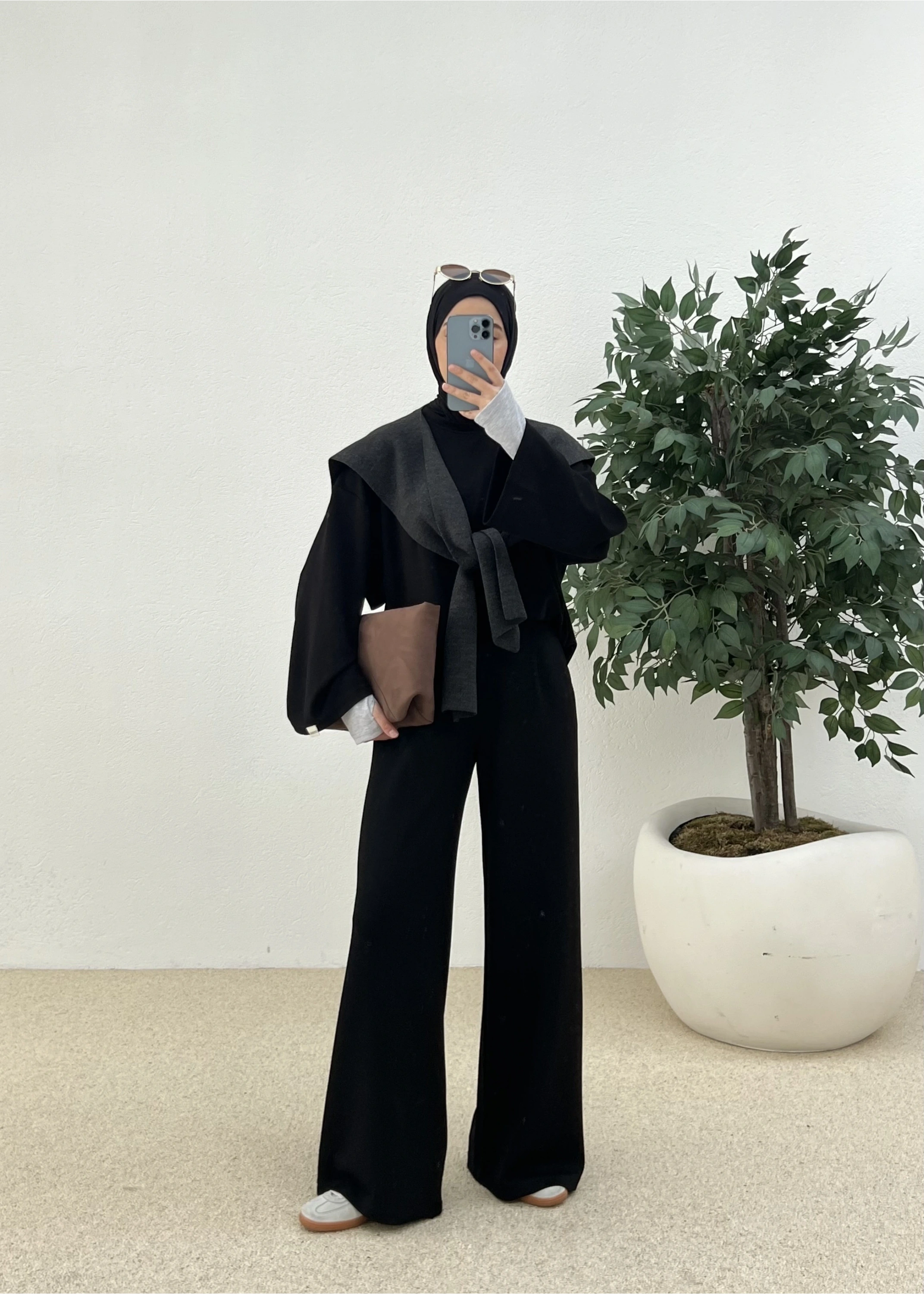 OVERSİZE MEVSİMLİK OYAHO TAKIM siyah