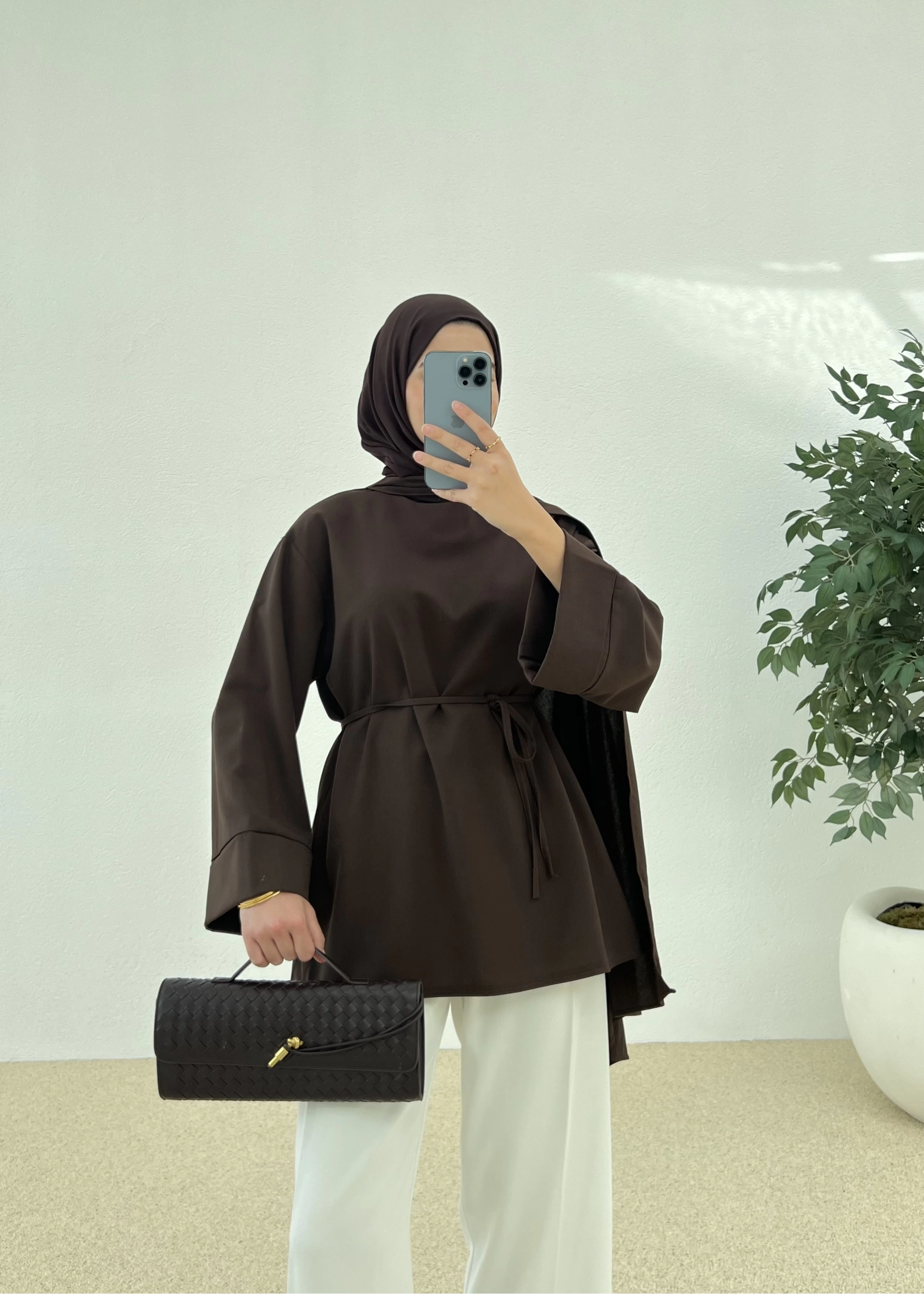 PLVS TUNİK kahve