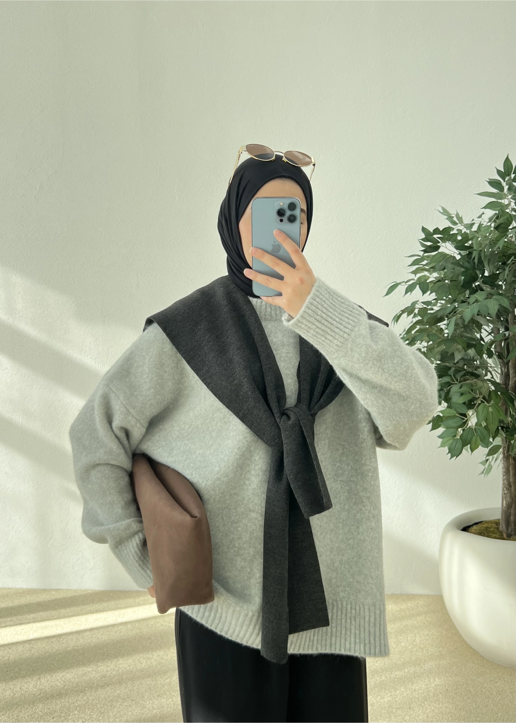 PNTRST zr Kazak buz gri