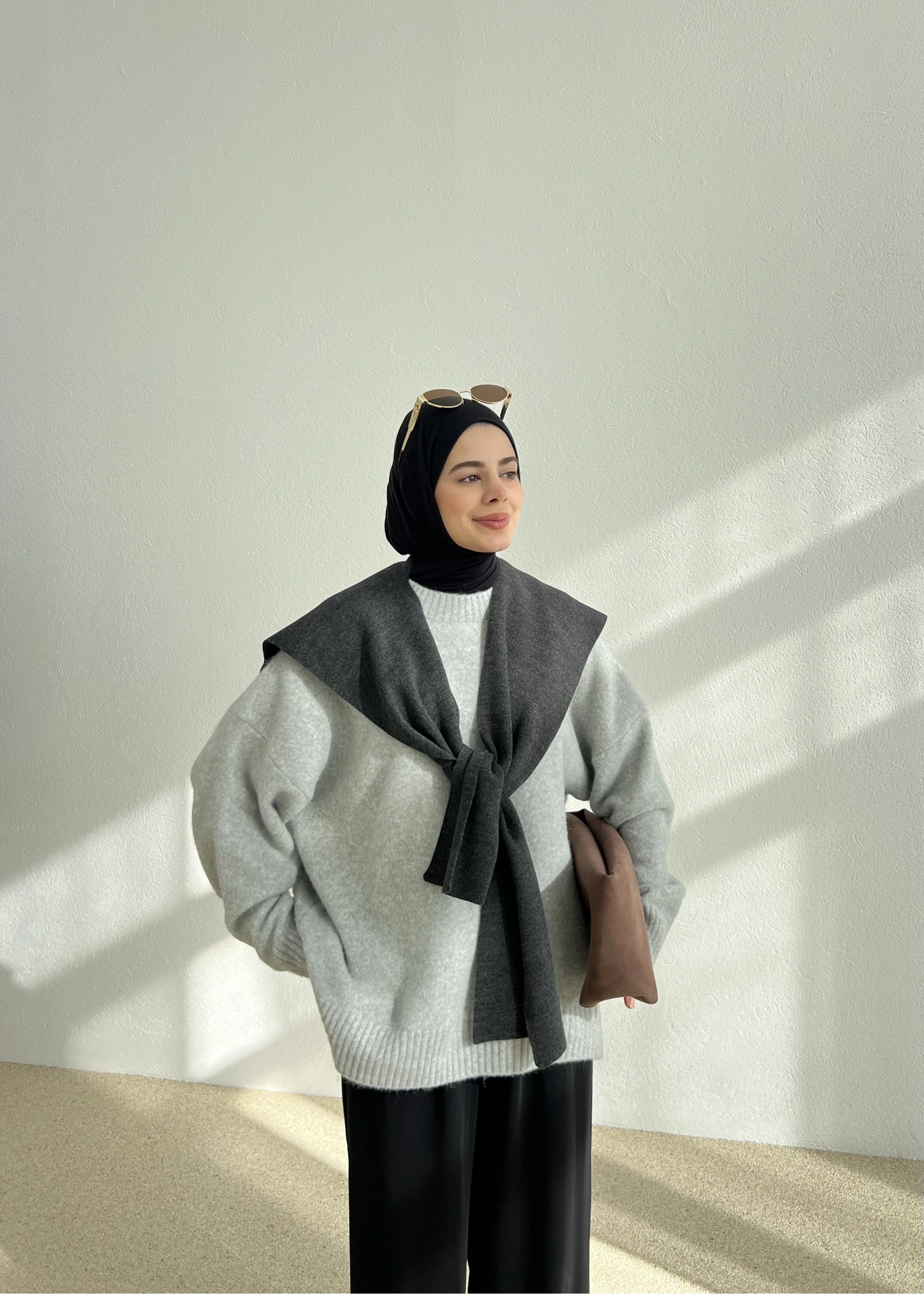 PNTRST zr Kazak buz gri