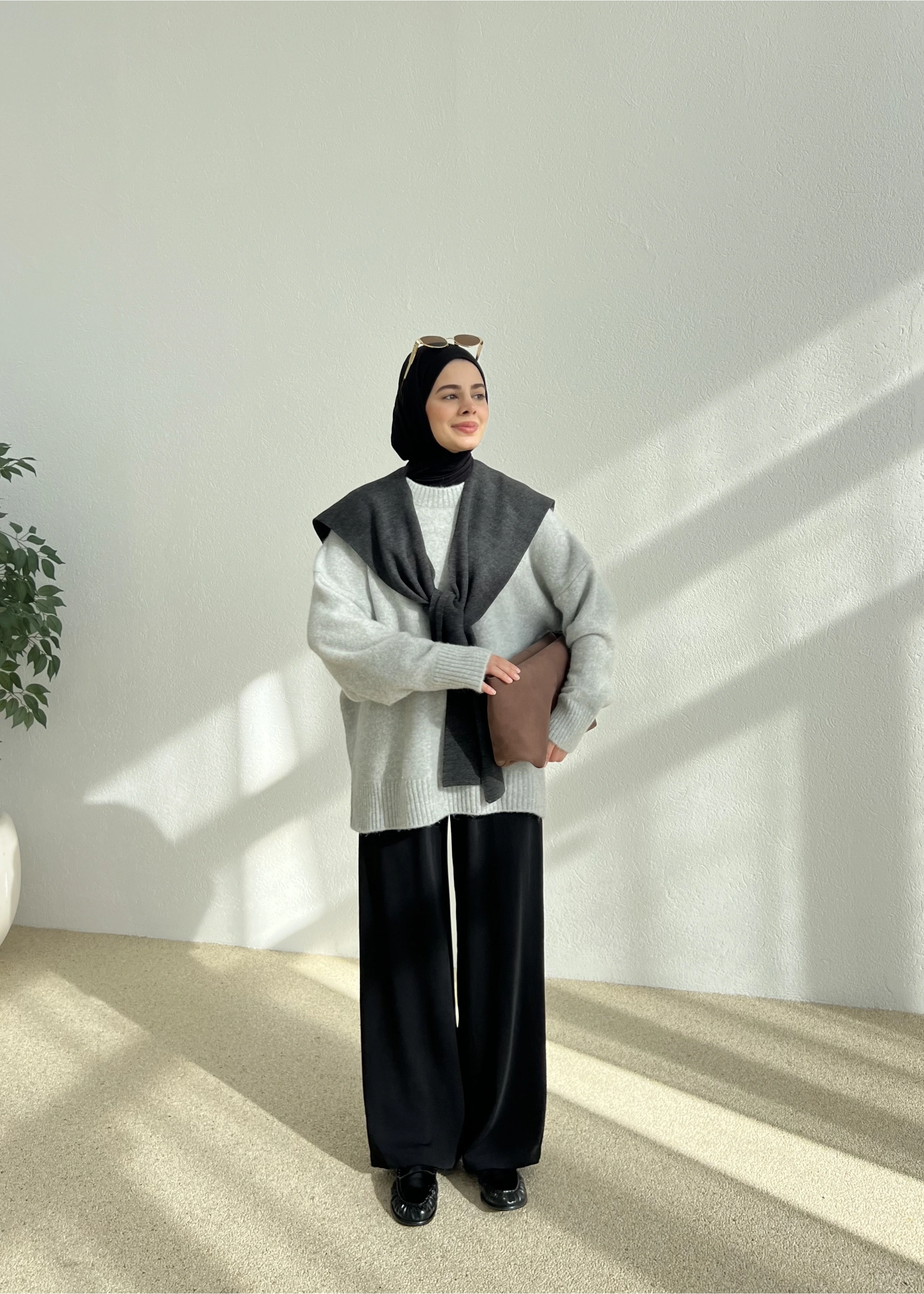 PNTRST zr Kazak buz gri