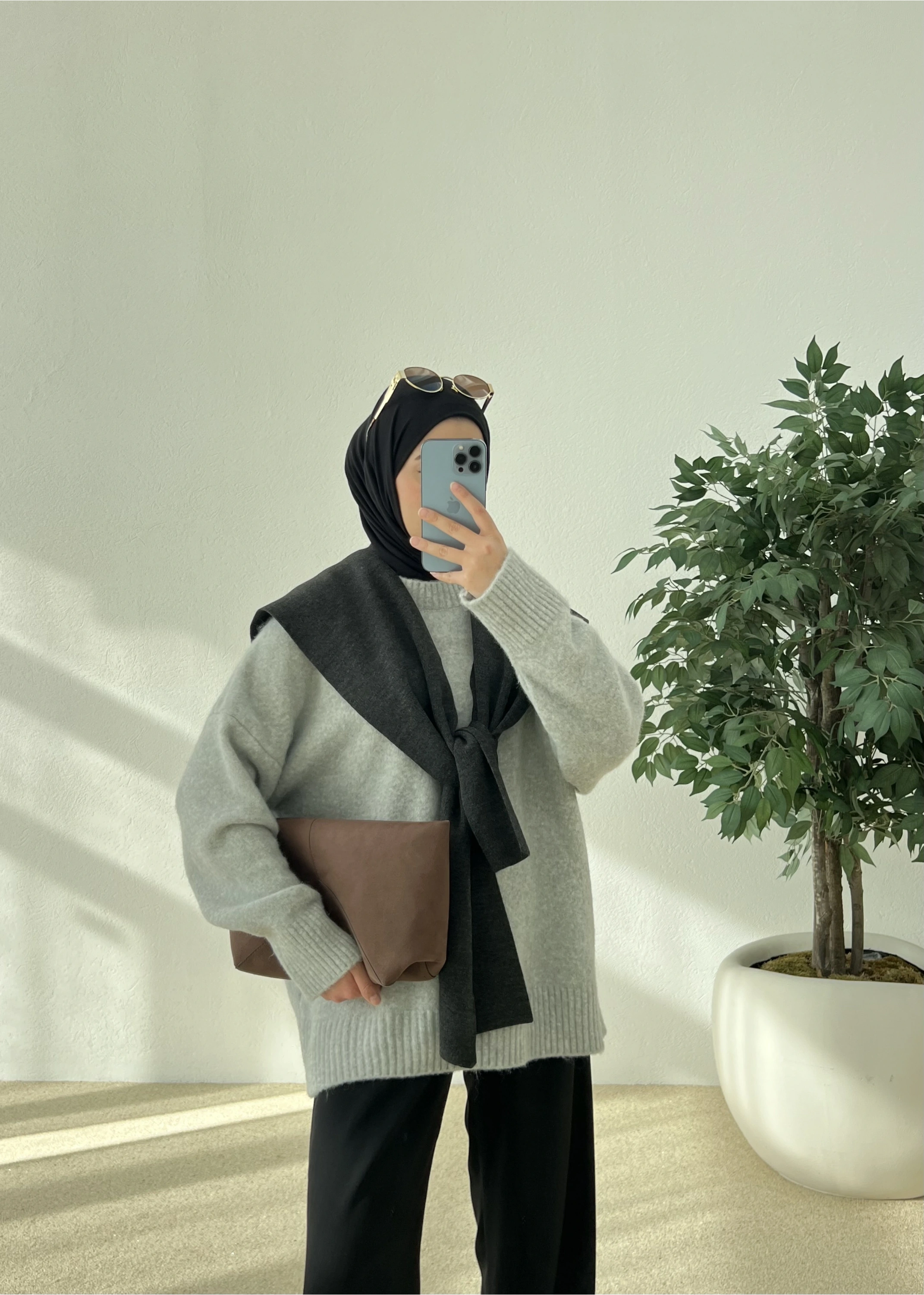 PNTRST zr Kazak buz gri