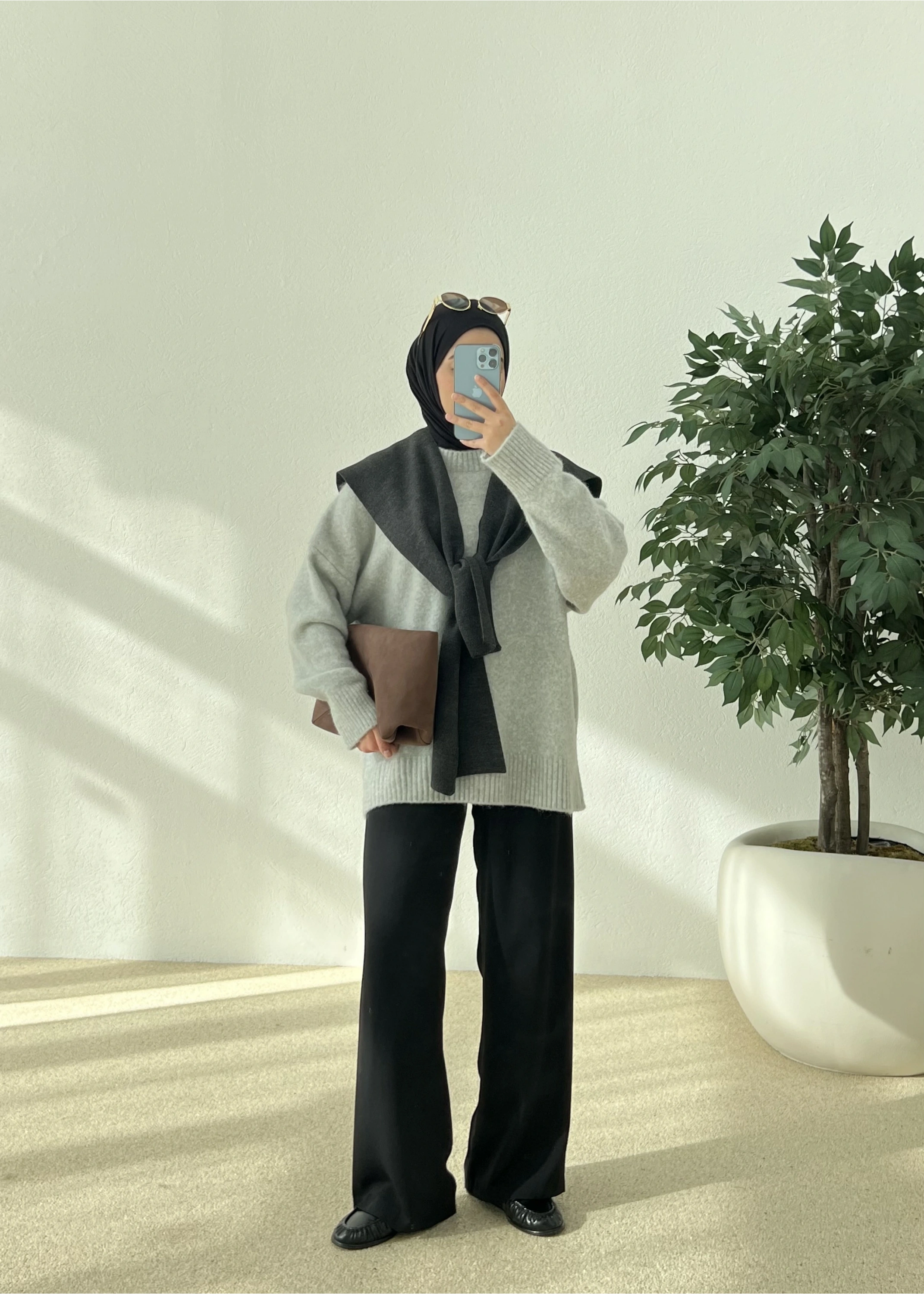 PNTRST zr Kazak buz gri