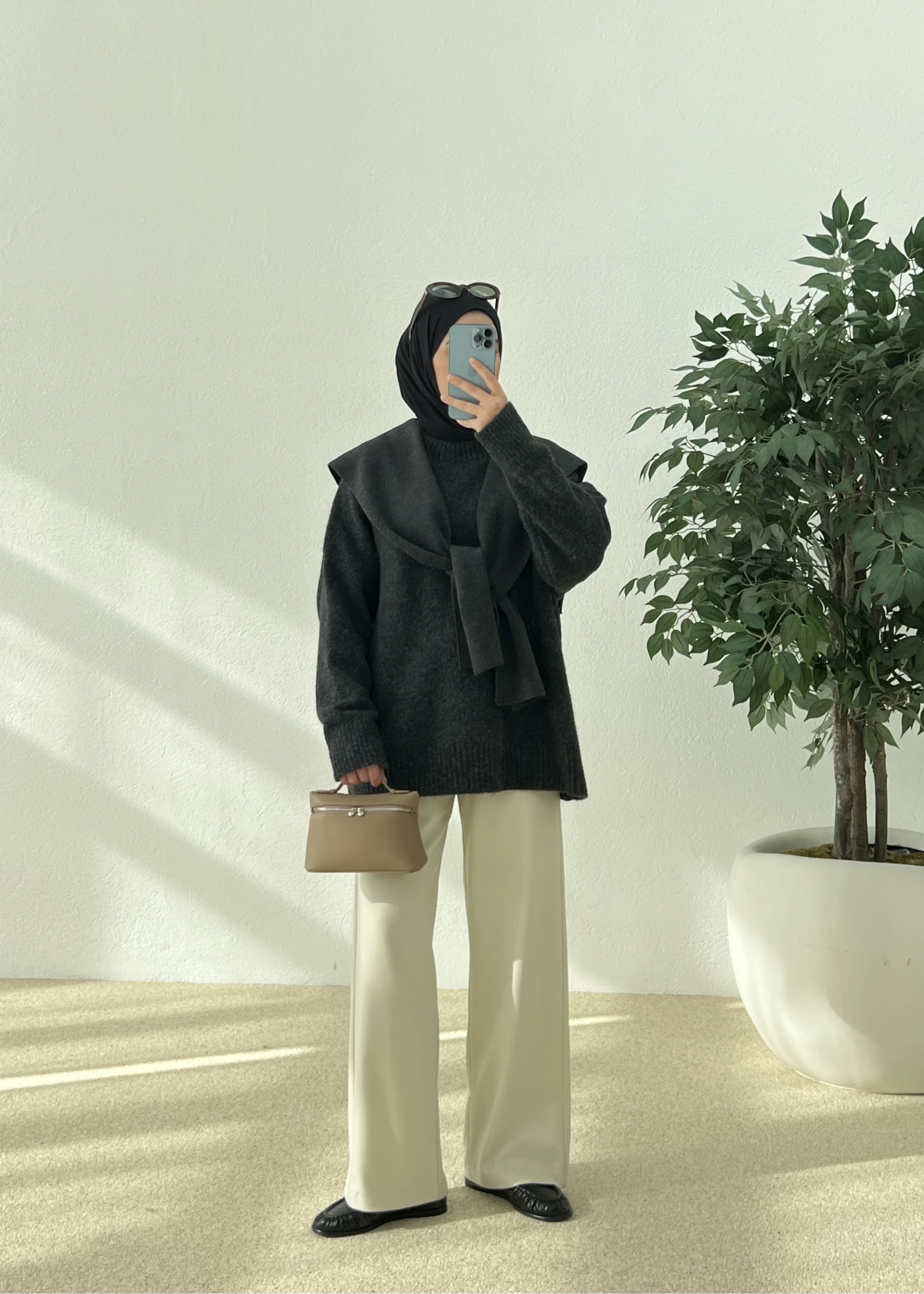 PNTRST zr Kazak koyu antrasit