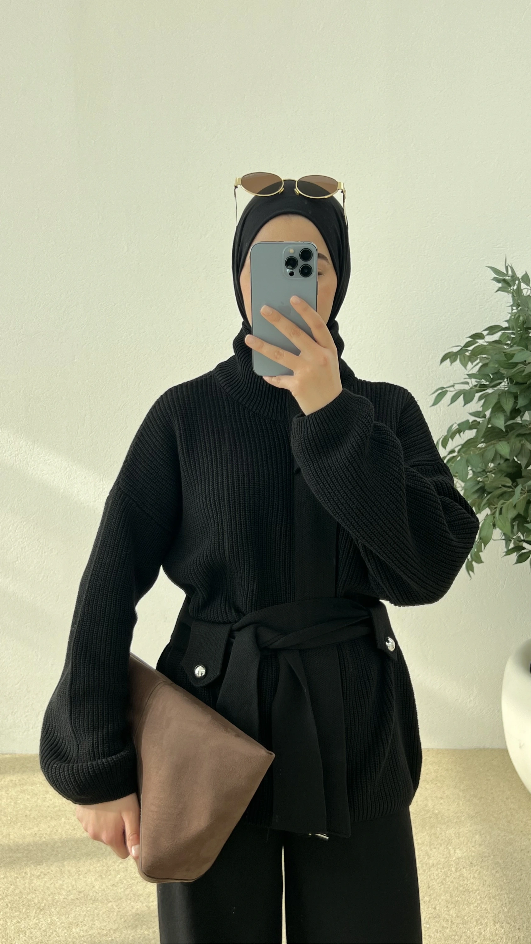 PREMİUM DÜĞMELİ TRİKO TAKIM siyah