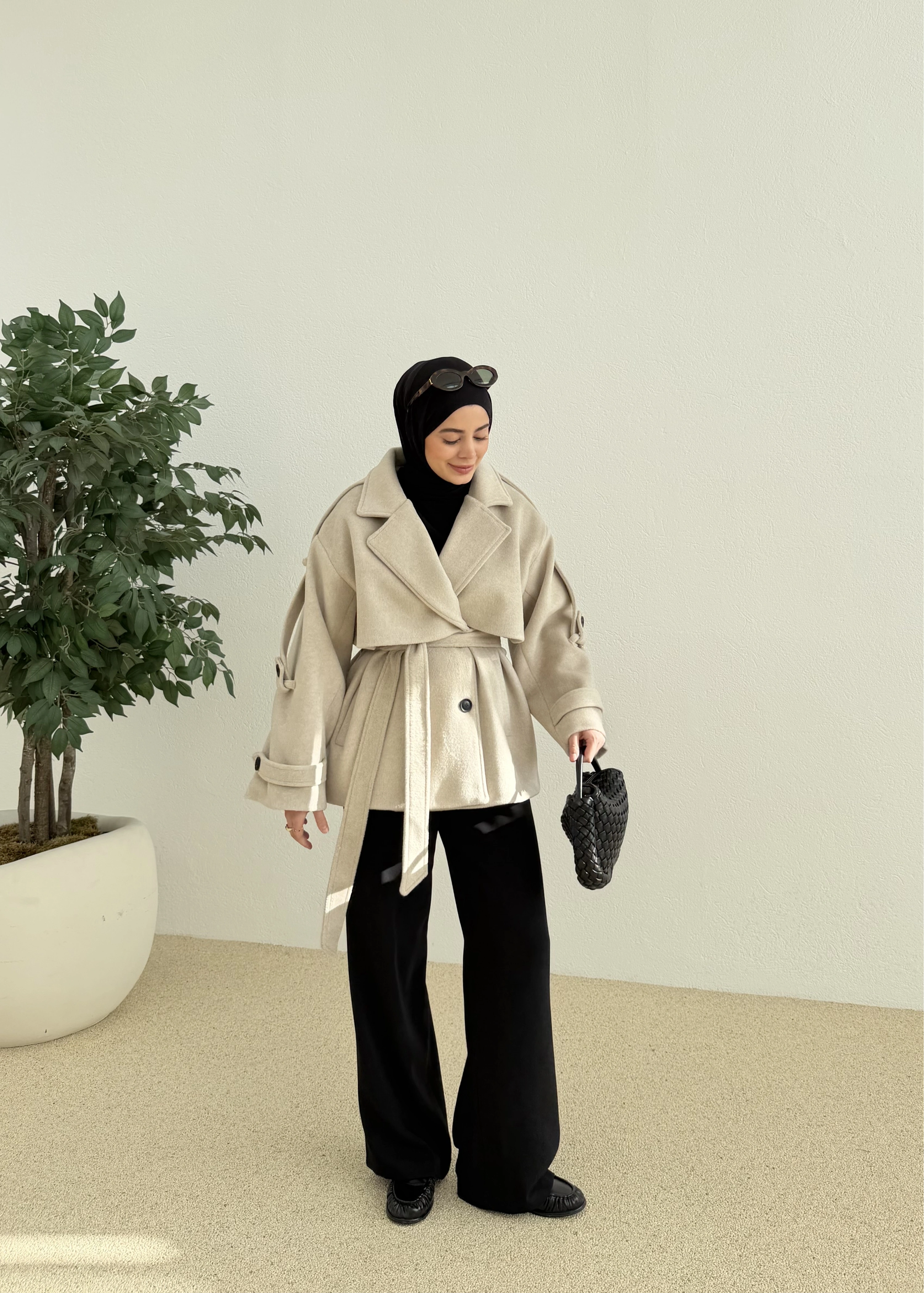 PREMİUM KALİTE KABAN YÜN DOKULU koka VİZON