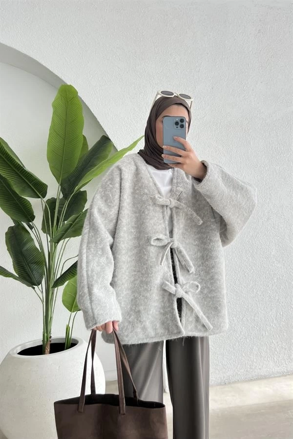 QANT PREMİUM ASTARLI SALAŞ CEKET KABAN Buz mavi