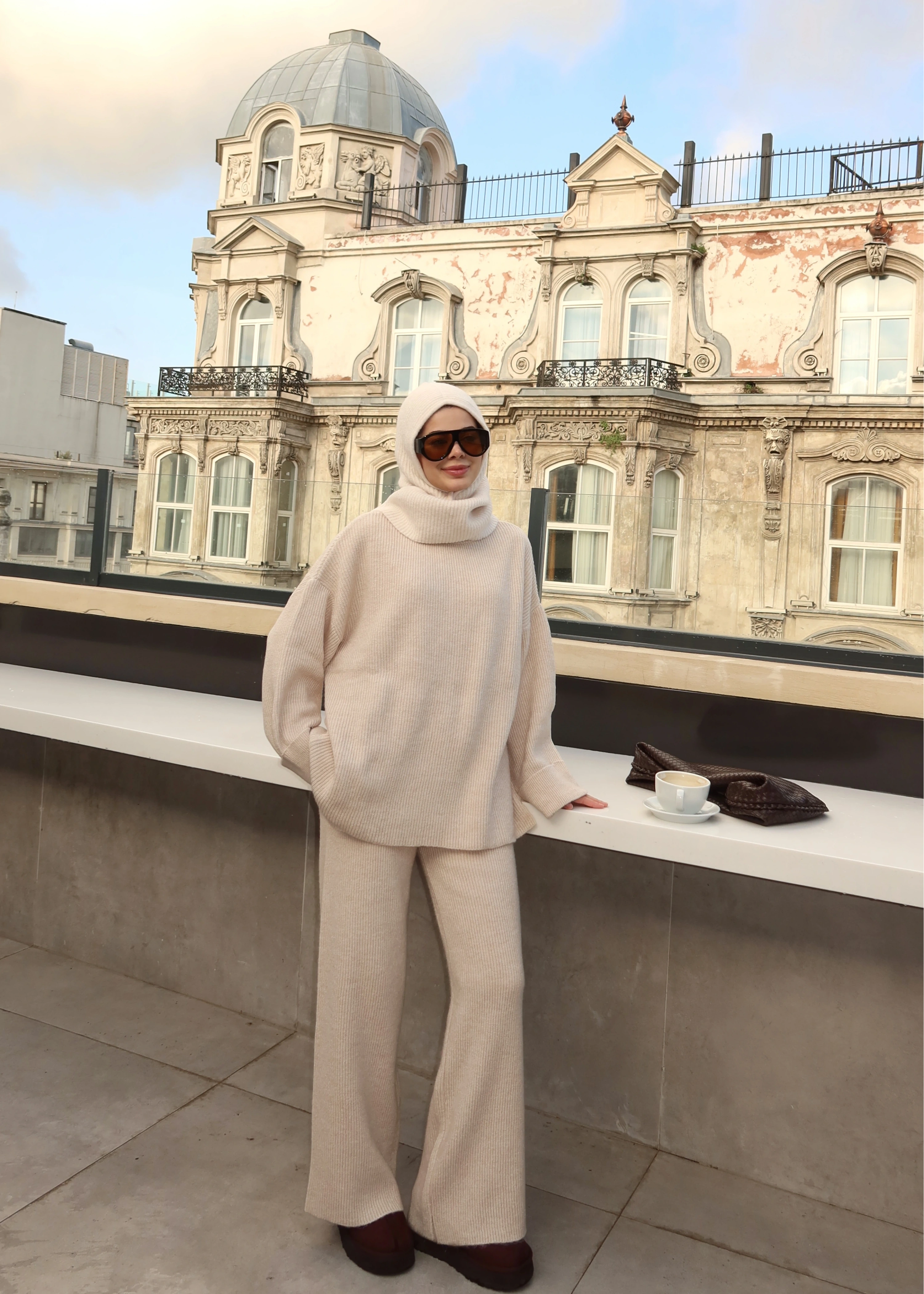 SIK DOKUMA PREMİUM TRİKO TAKIM bej