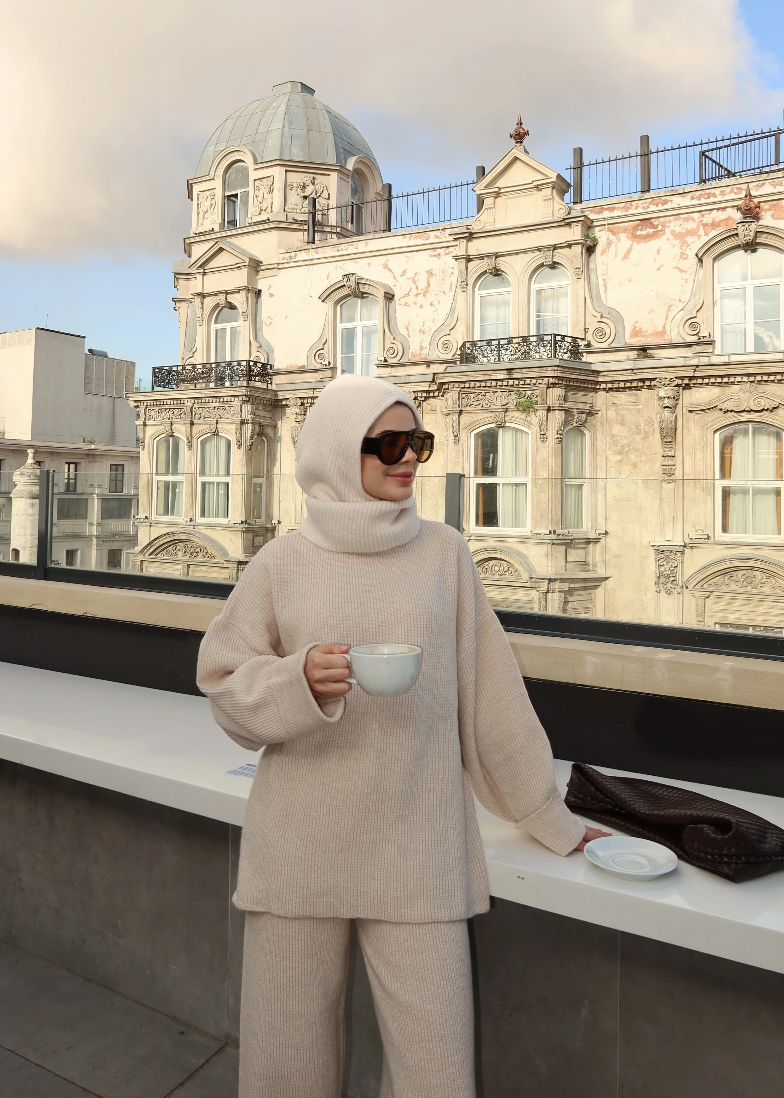 SIK DOKUMA PREMİUM TRİKO TAKIM bej