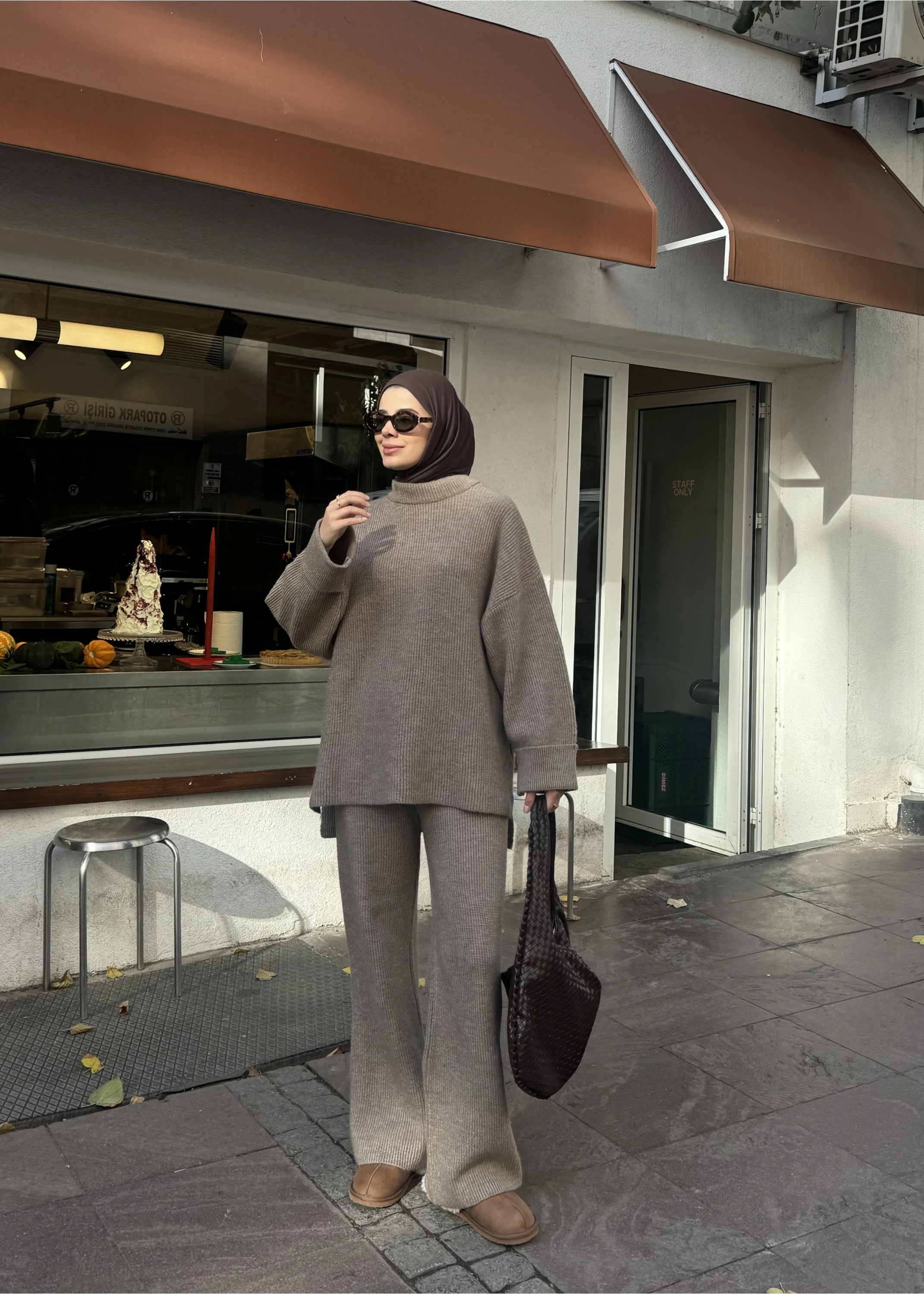 SIK DOKUMA PREMİUM TRİKO TAKIM vizon