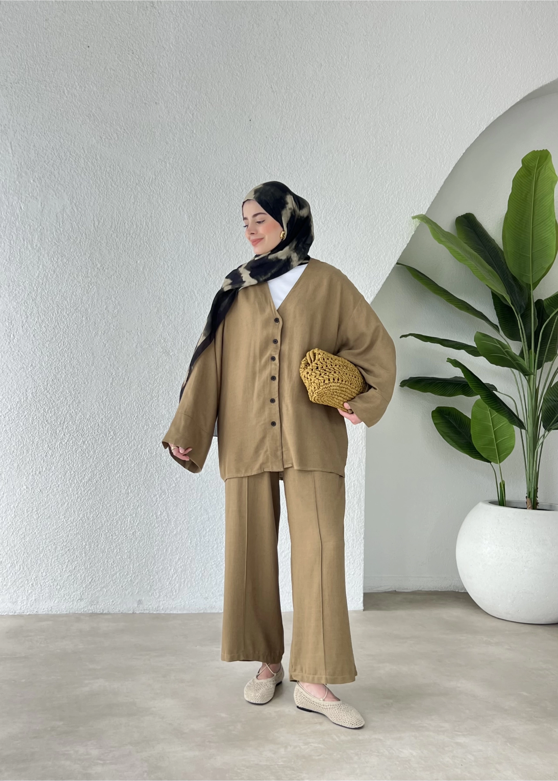 SİYAH DÜĞME MSM TAKIM SOFT HAKİ