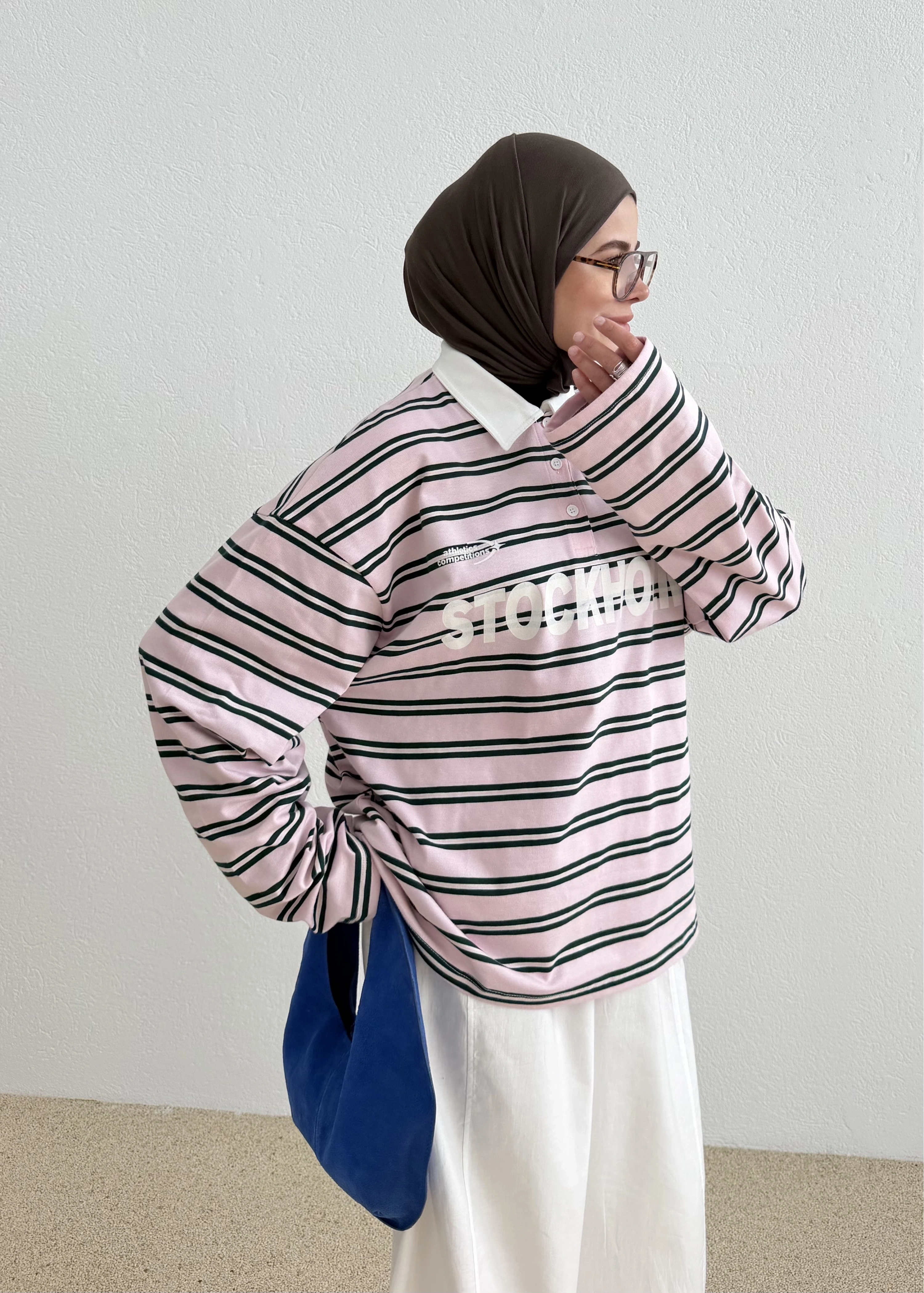 STOCKHOLM ÇİZGİLİ SWEAT