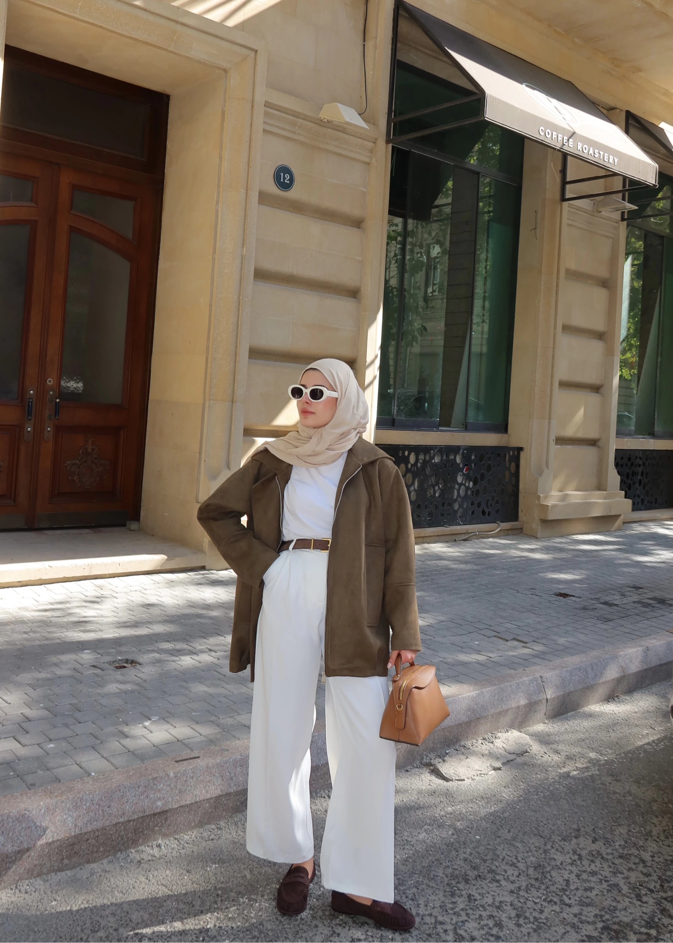 SÜET BOMBER CEKET yeşil