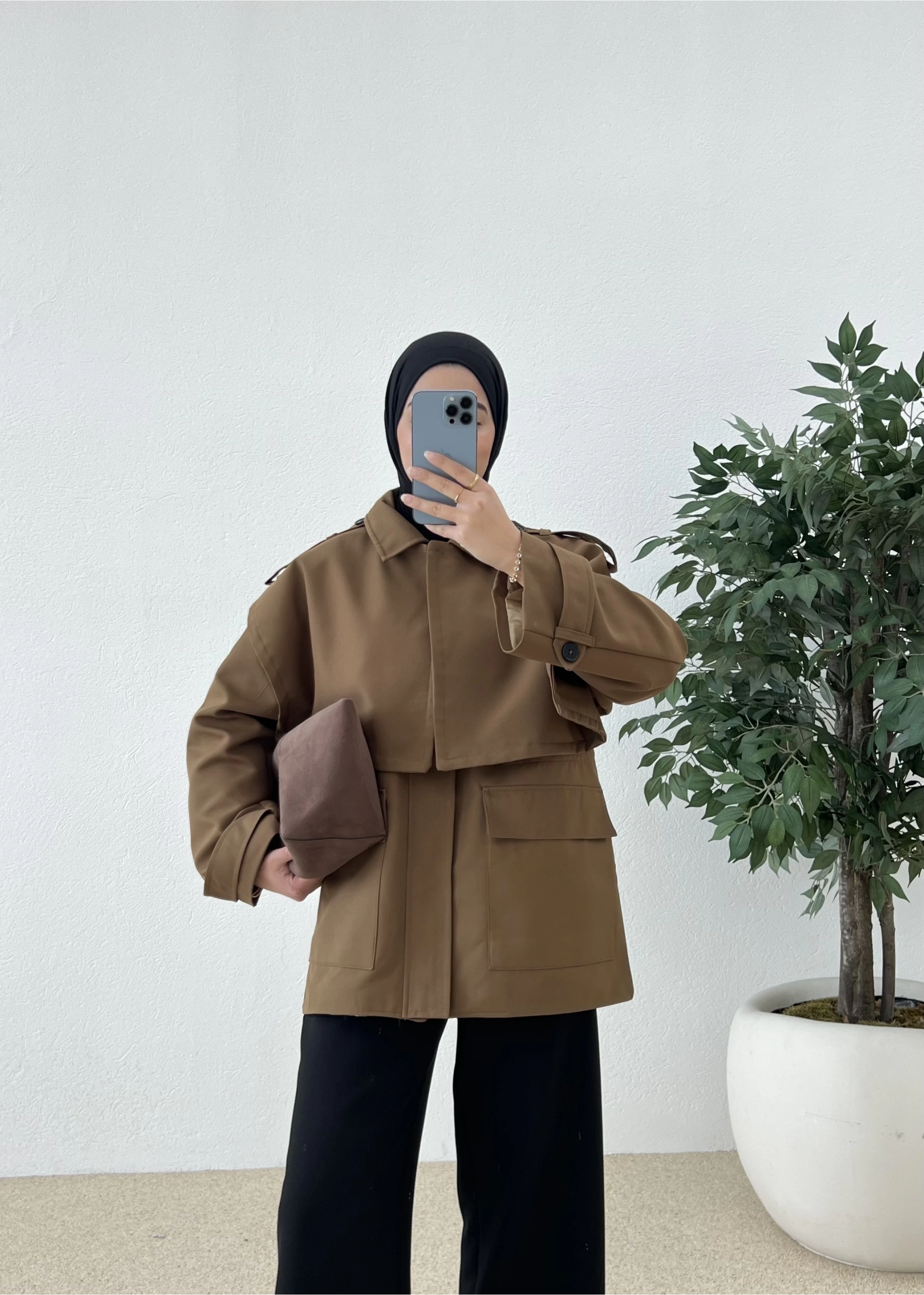TASARIM TRENÇKOT camel