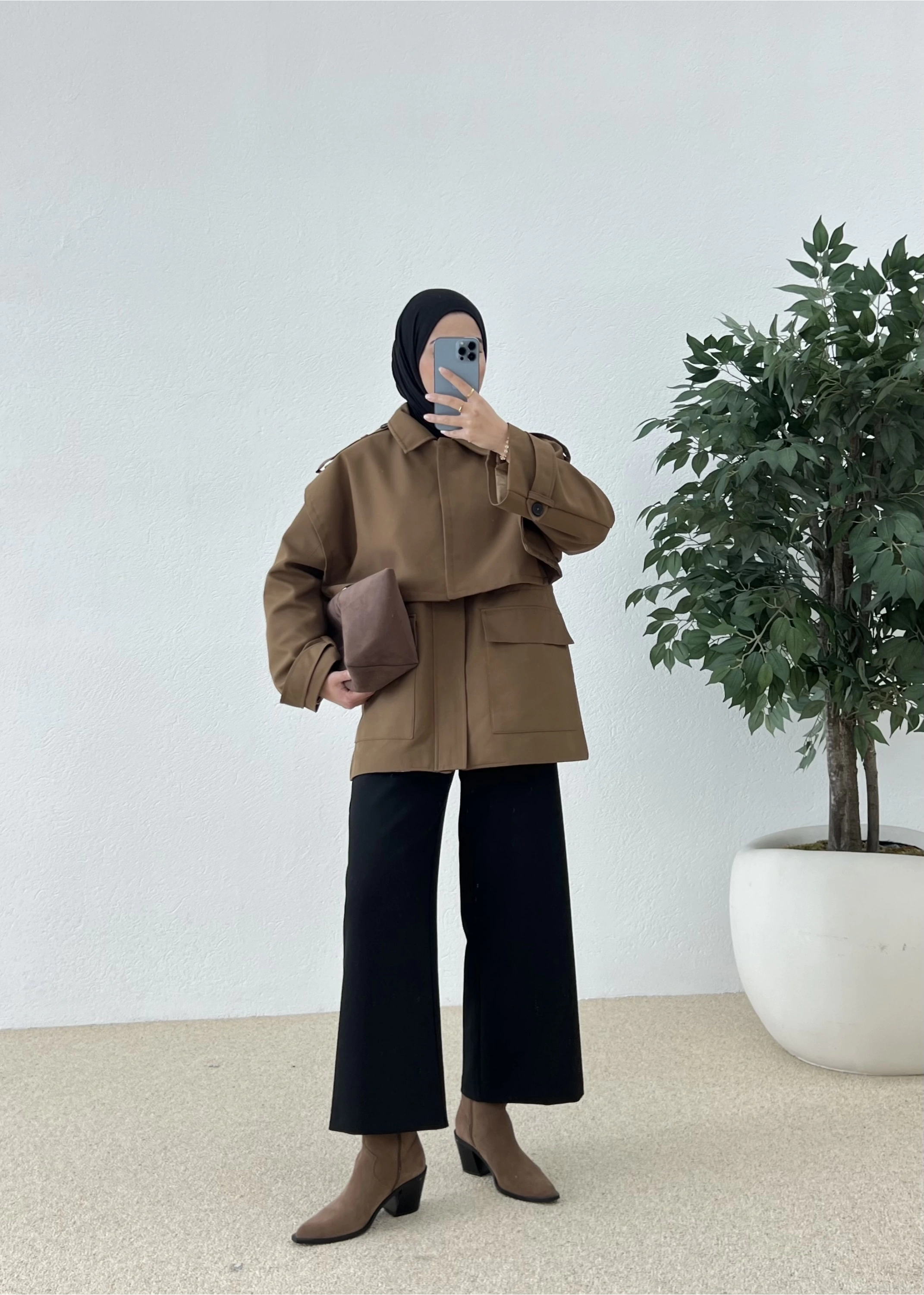 TASARIM TRENÇKOT camel