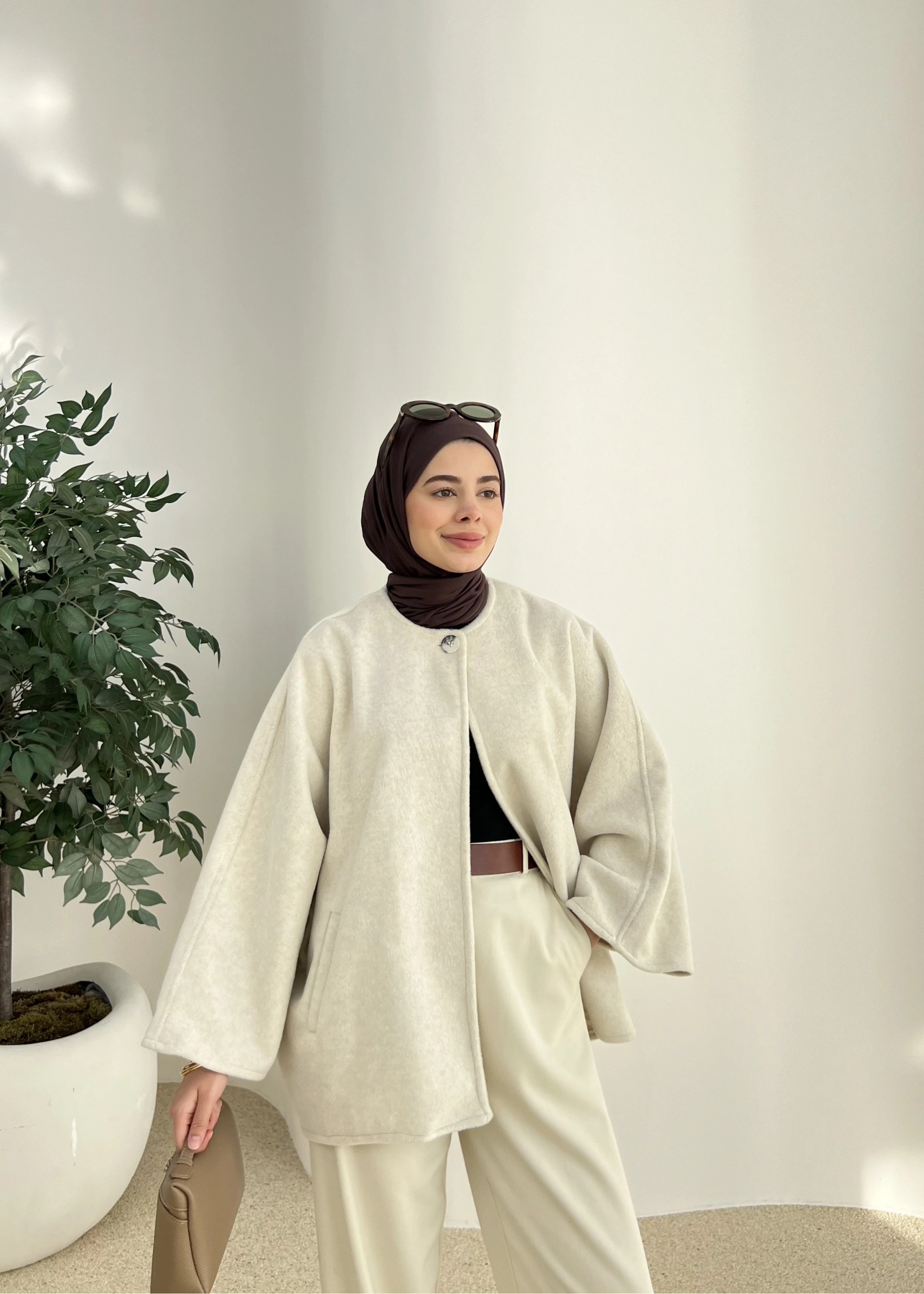 TEK DÜĞME iTHAL PREMİUM ASTARSIZ KABAN bej