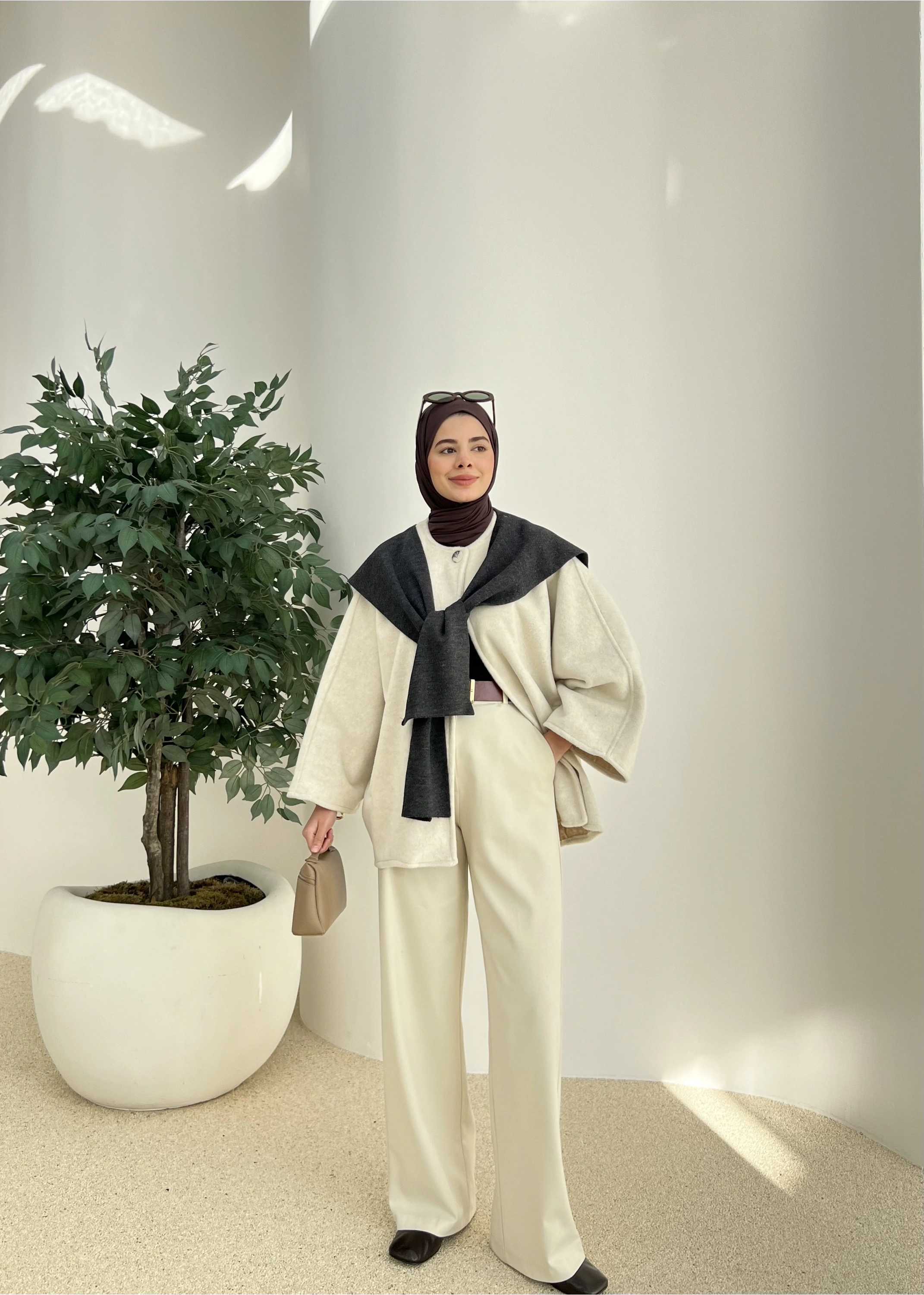 TEK DÜĞME iTHAL PREMİUM ASTARSIZ KABAN bej