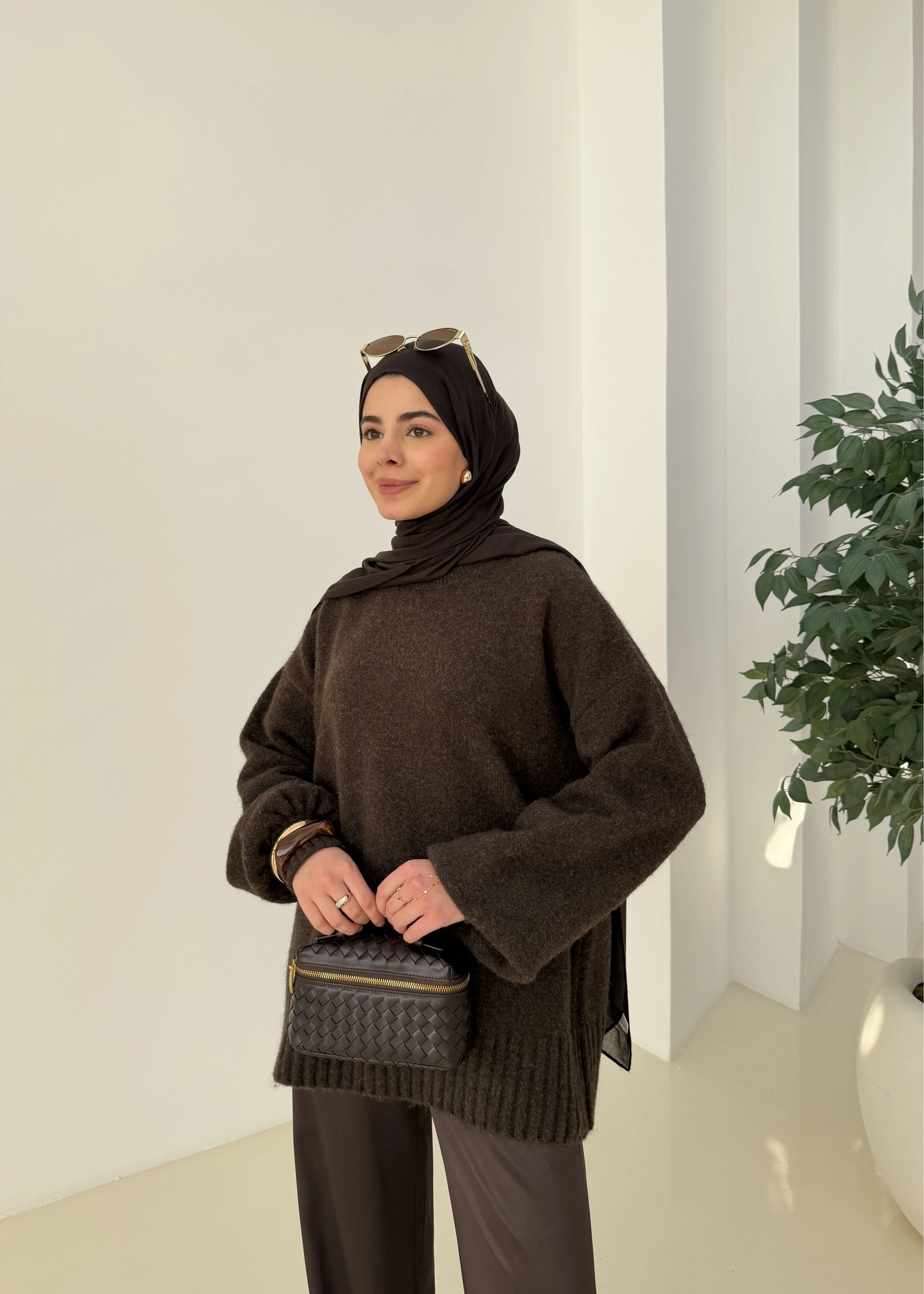 ZR PREMİUM KAZAK acı kahve