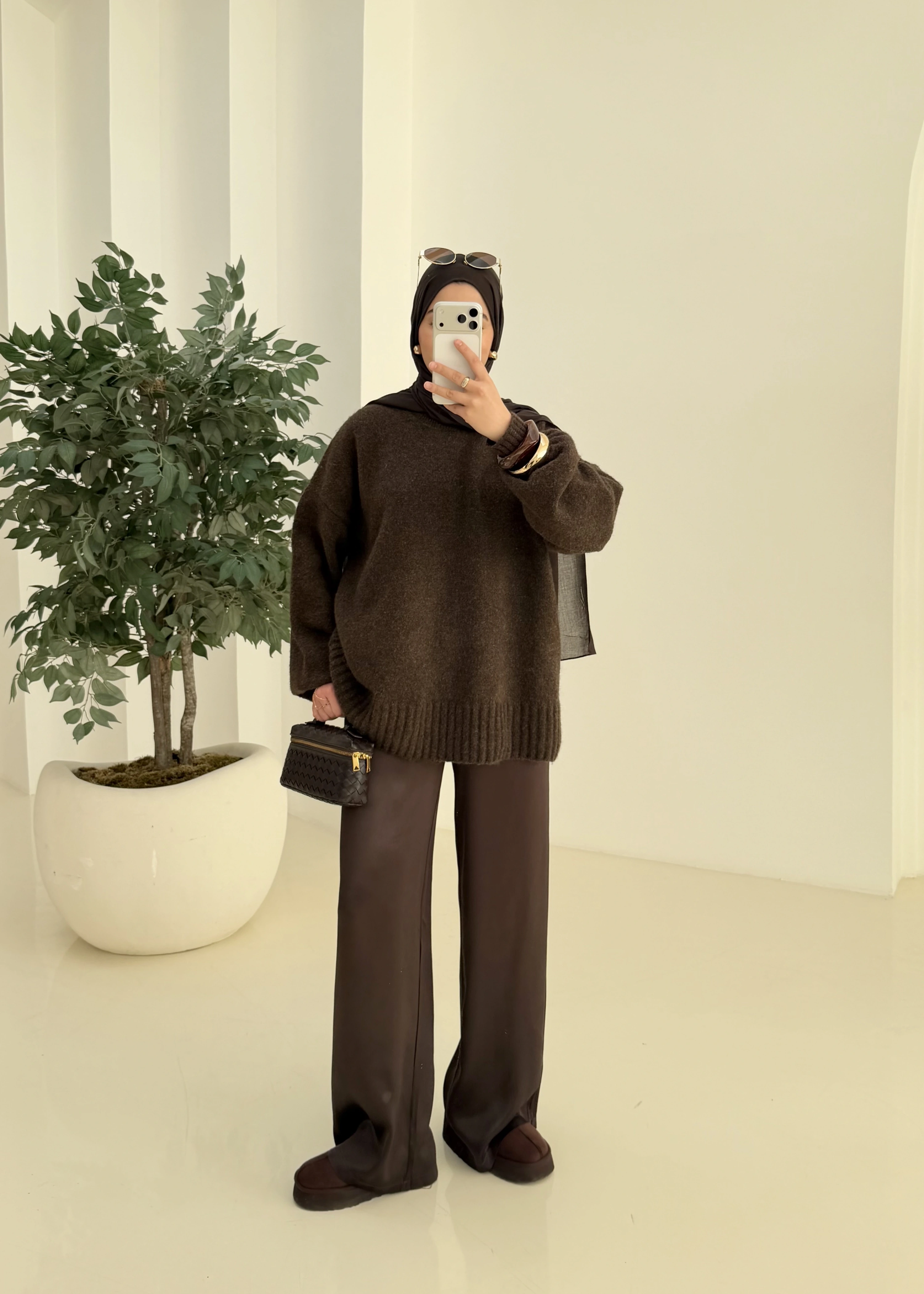 ZR PREMİUM KAZAK acı kahve