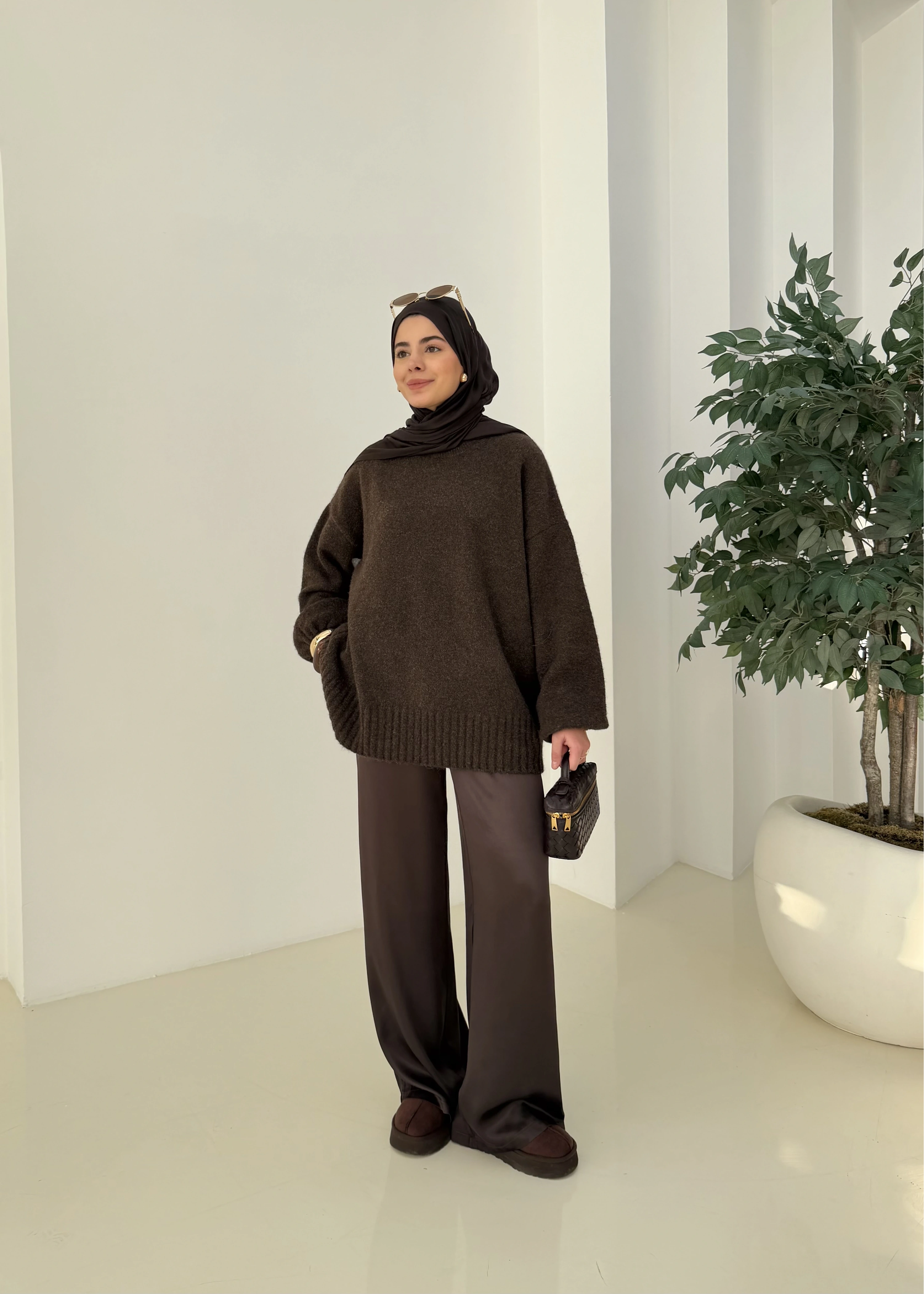 ZR PREMİUM KAZAK acı kahve