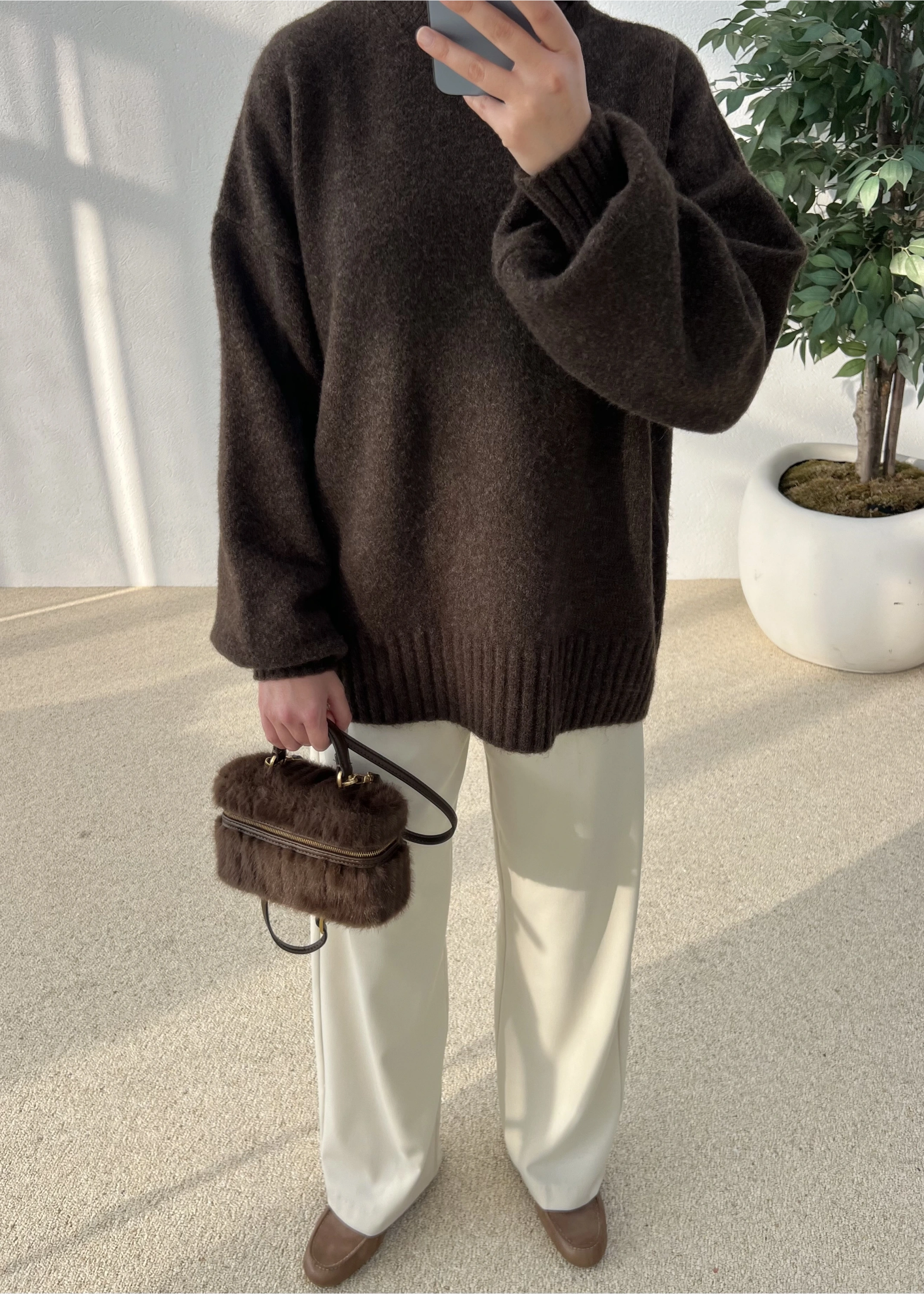 ZR PREMİUM KAZAK acı kahve