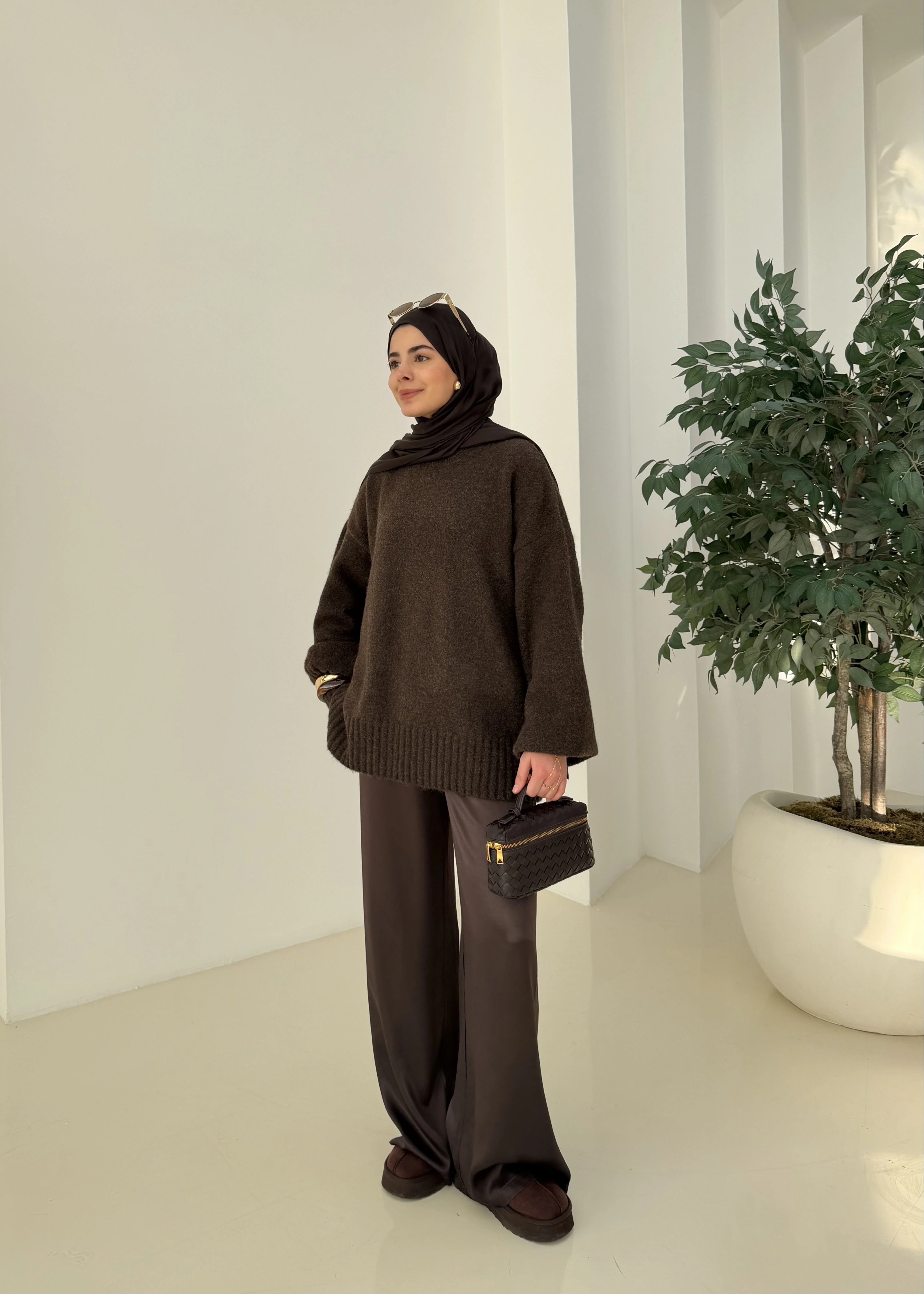 ZR PREMİUM KAZAK acı kahve