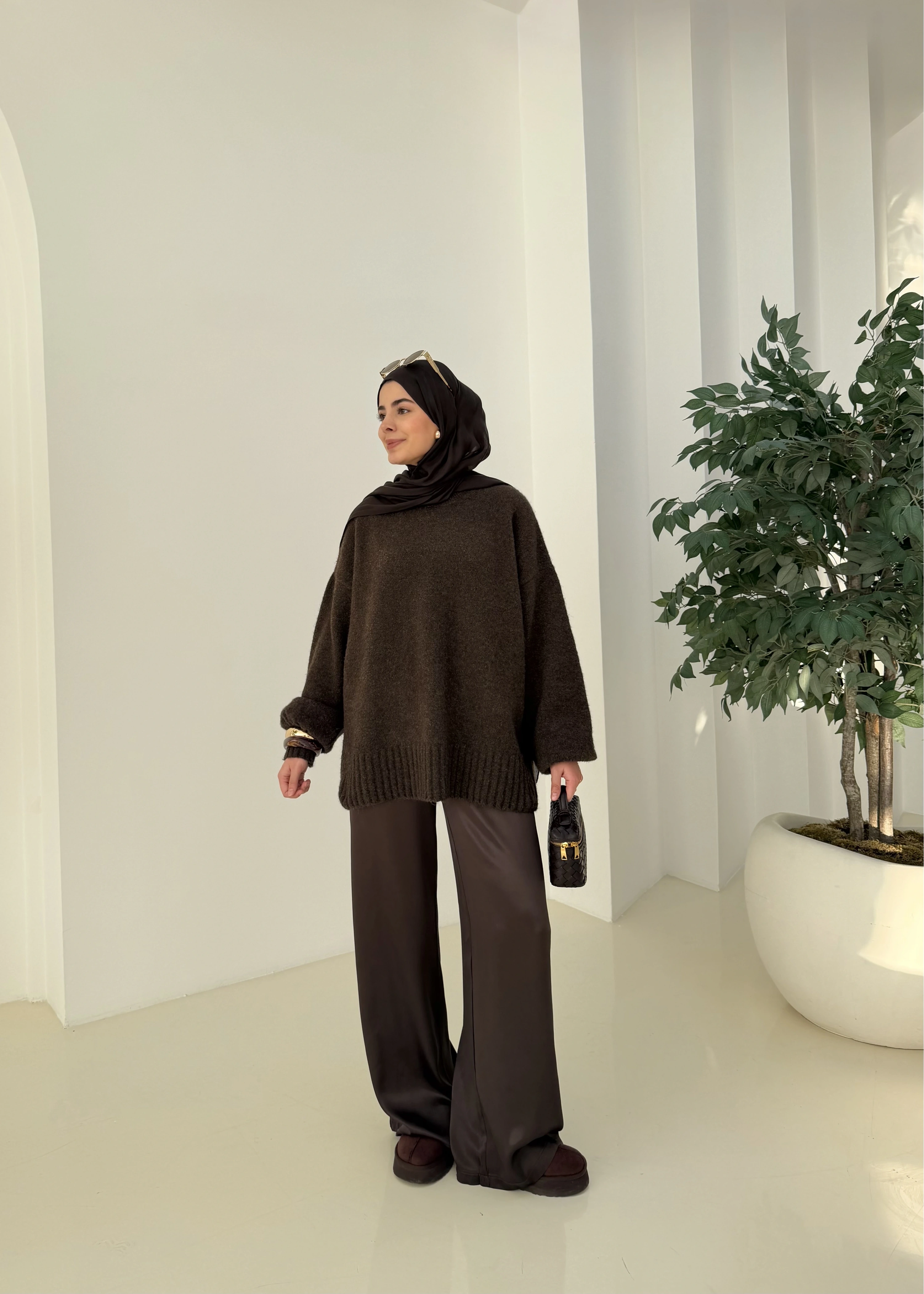 ZR PREMİUM KAZAK acı kahve