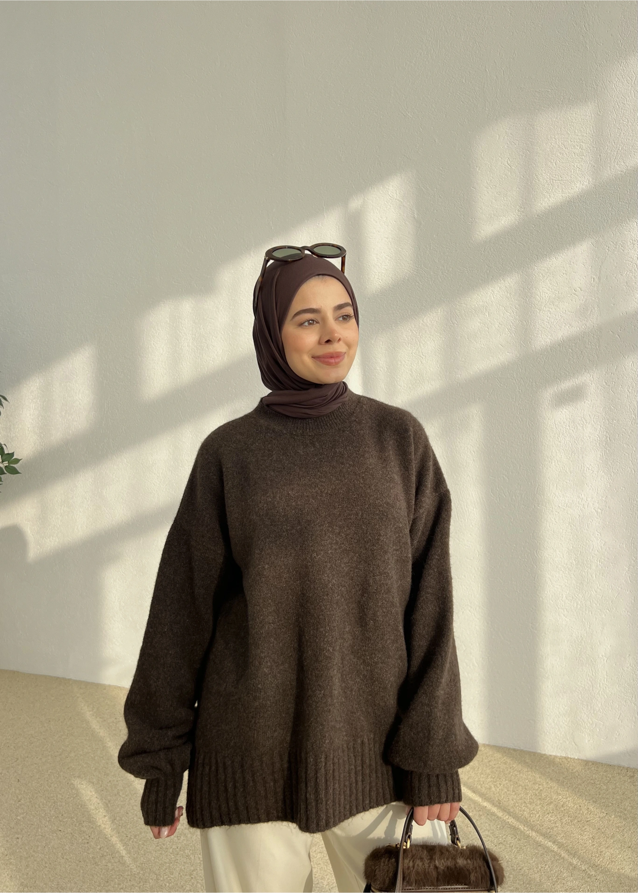 ZR PREMİUM KAZAK acı kahve