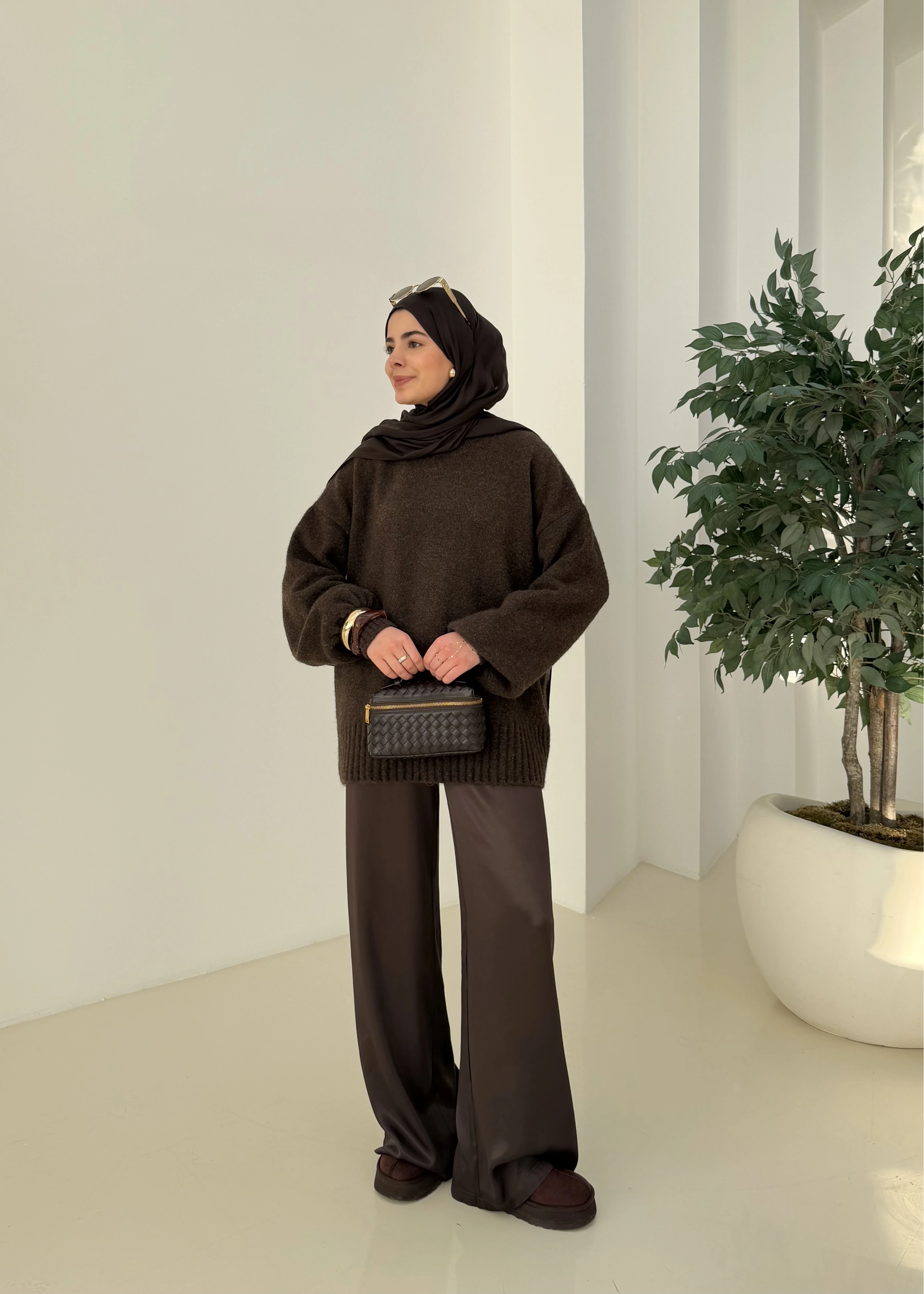 ZR PREMİUM KAZAK acı kahve