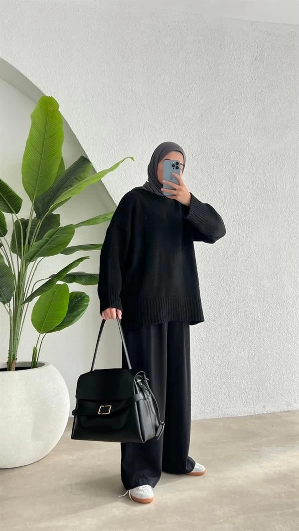 ZR PREMİUM KAZAK siyah