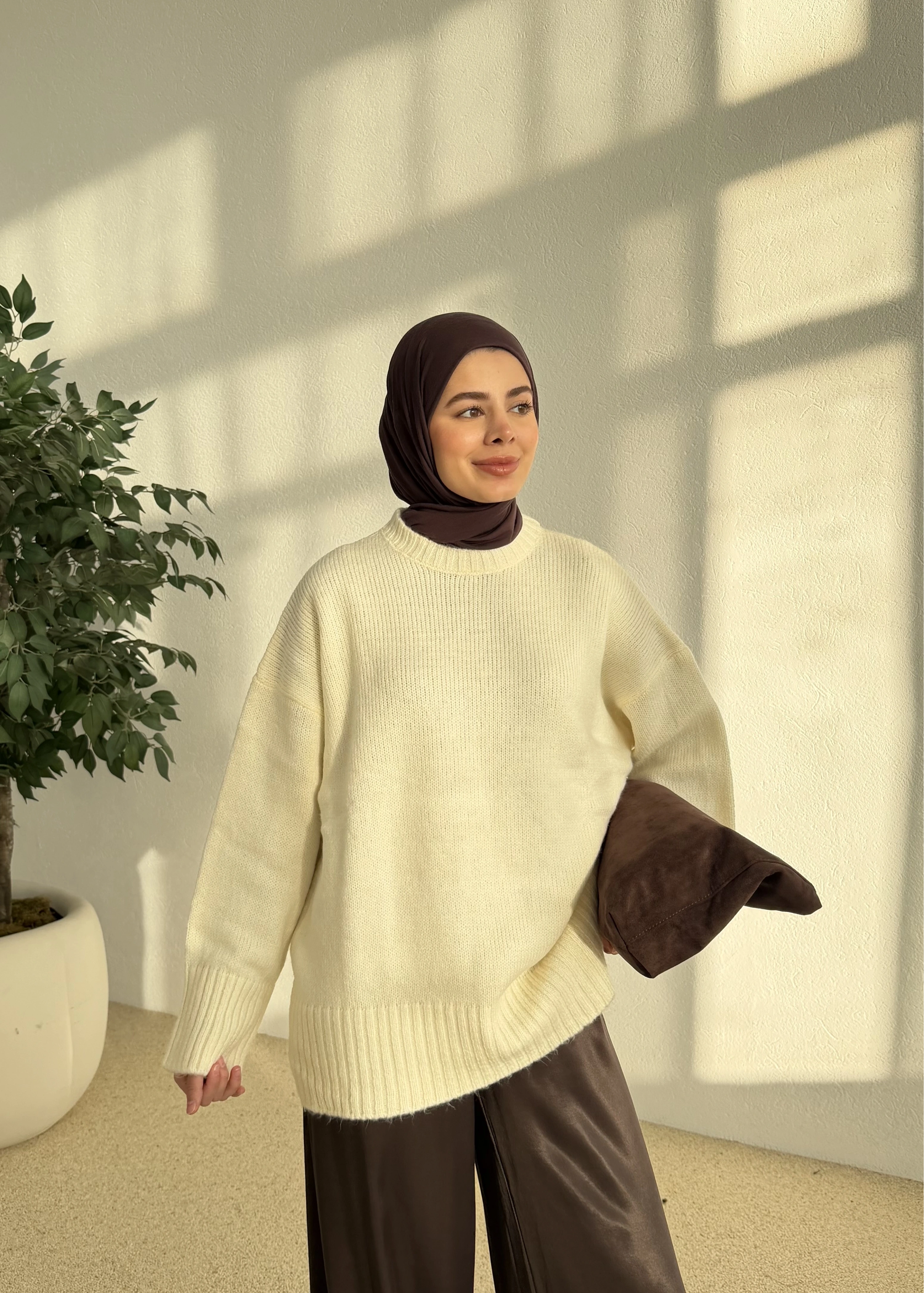 ZR PREMİUM KAZAK tereyağ