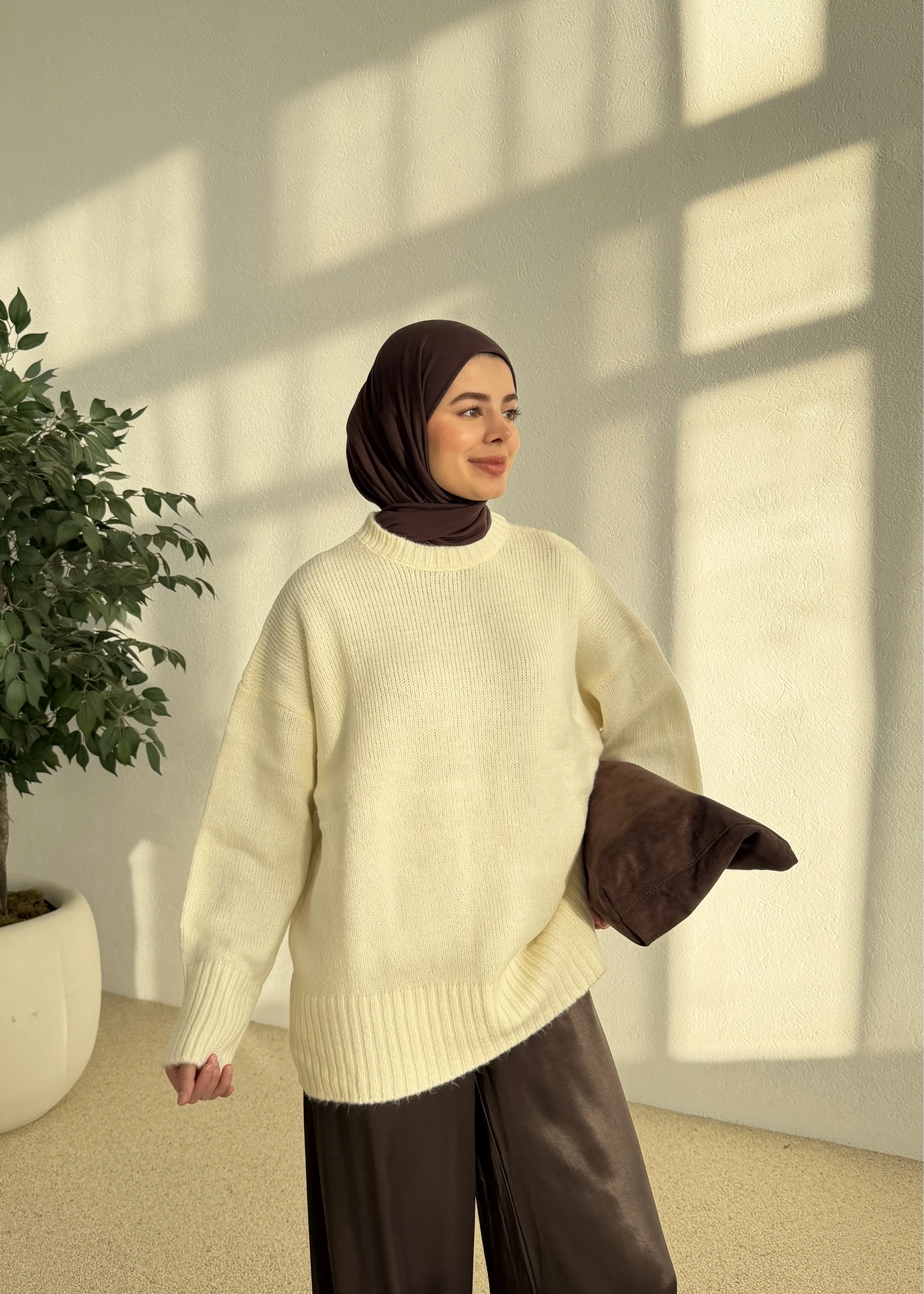 ZR PREMİUM KAZAK tereyağ