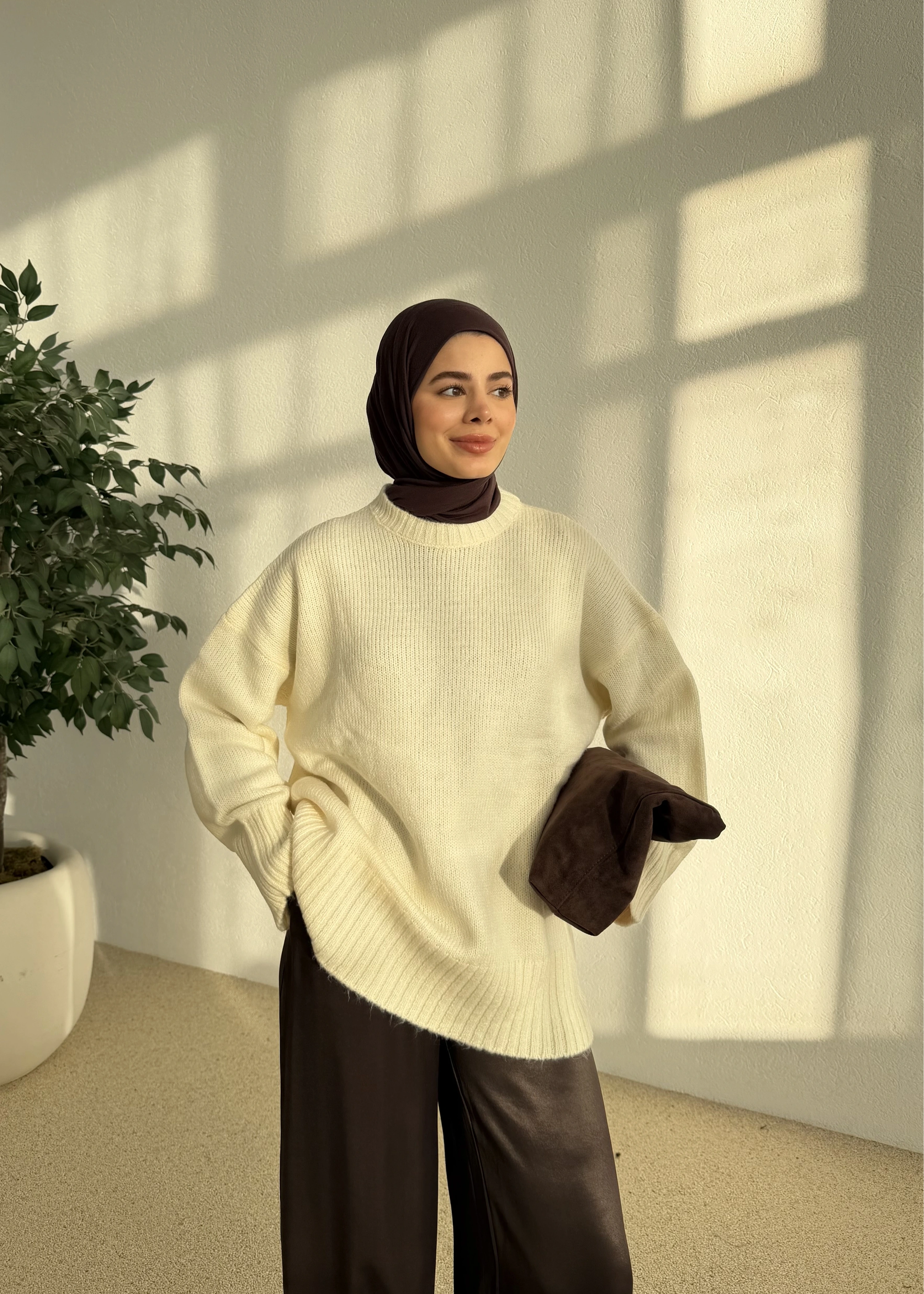 ZR PREMİUM KAZAK tereyağ