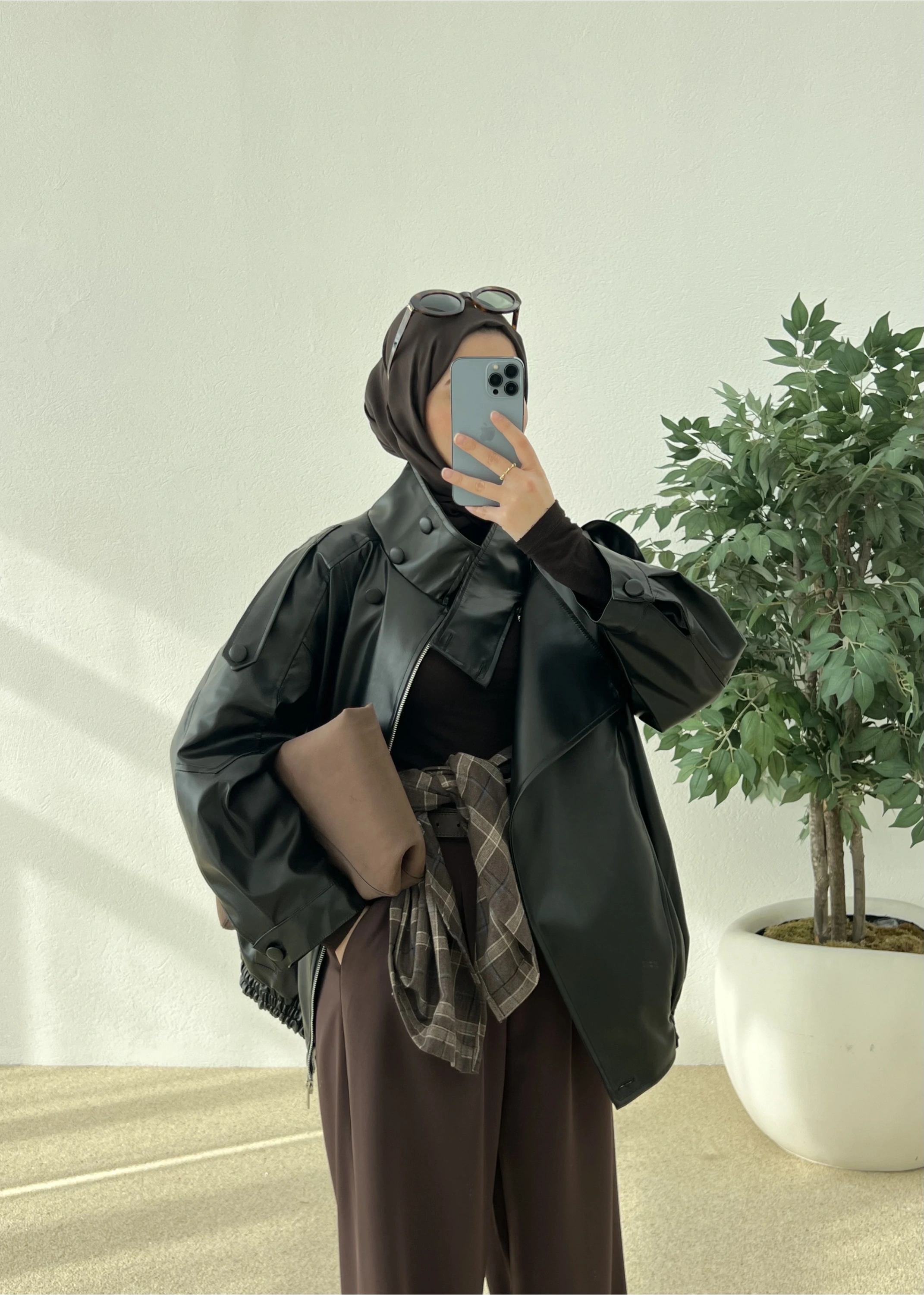 ZR VİRAL DERİ CEKET pln