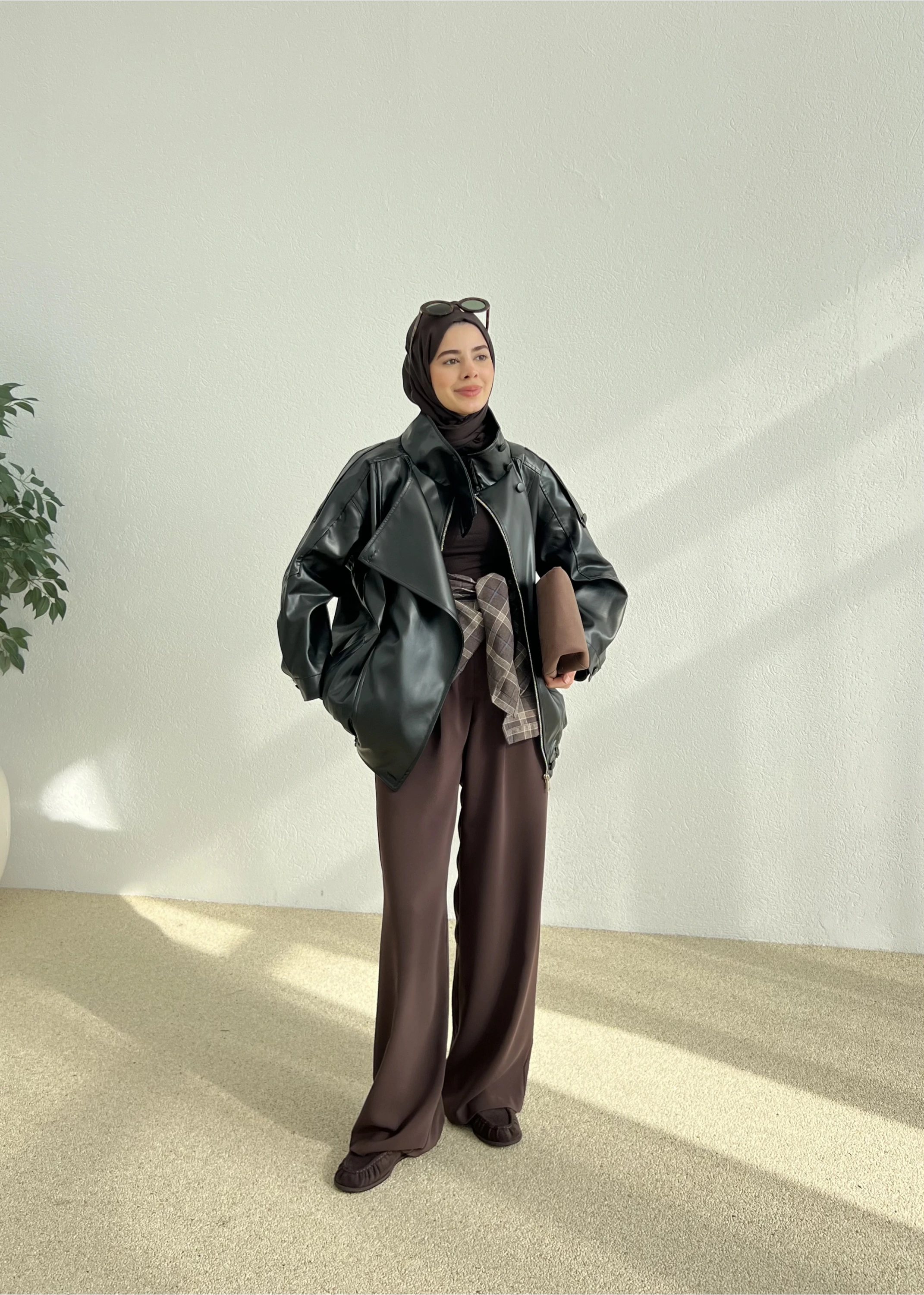 ZR VİRAL DERİ CEKET pln