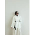 7437 Oversize Premium Astarlı Blazer__ BEYAZ