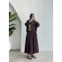 Etekli üst pinterest takım bordo