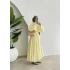 h&m Etekli Vual Takım SARI ( ÖN SİPARİŞ)