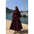 9085 KORSE BEL HM TAKIM bordo