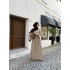 MS KETEN ELBİSE bej
