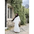 MS KETEN ELBİSE BEYAZ