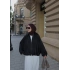 ZRA SATEN BOMBER SİYAH