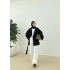 PREMİUM KALİTE İNDİTEX TRENÇKOT siyah