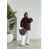 SHİNE VUAL GÖMLEK BORDO