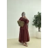 W DÜĞMELİ BEL OTURMALI TAKIM bordo